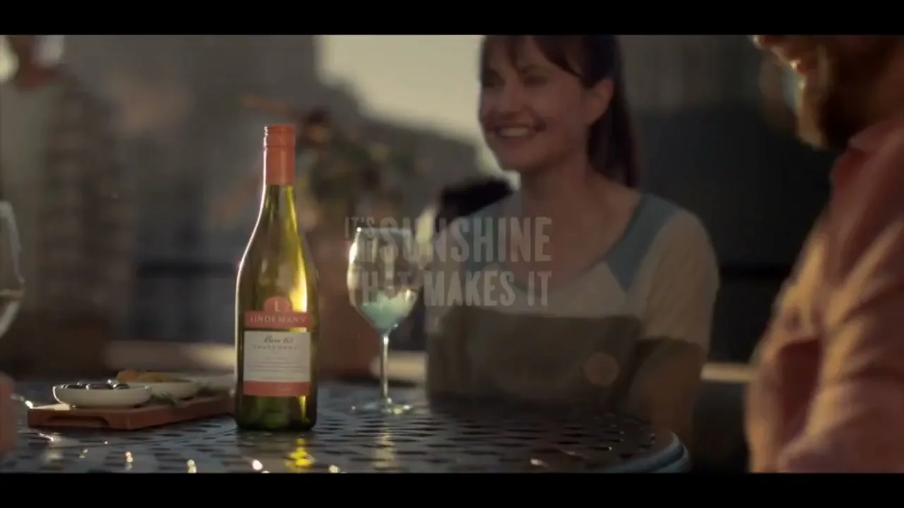 Lindemans "Everyone Loves Sunshine" (2024) commercial still