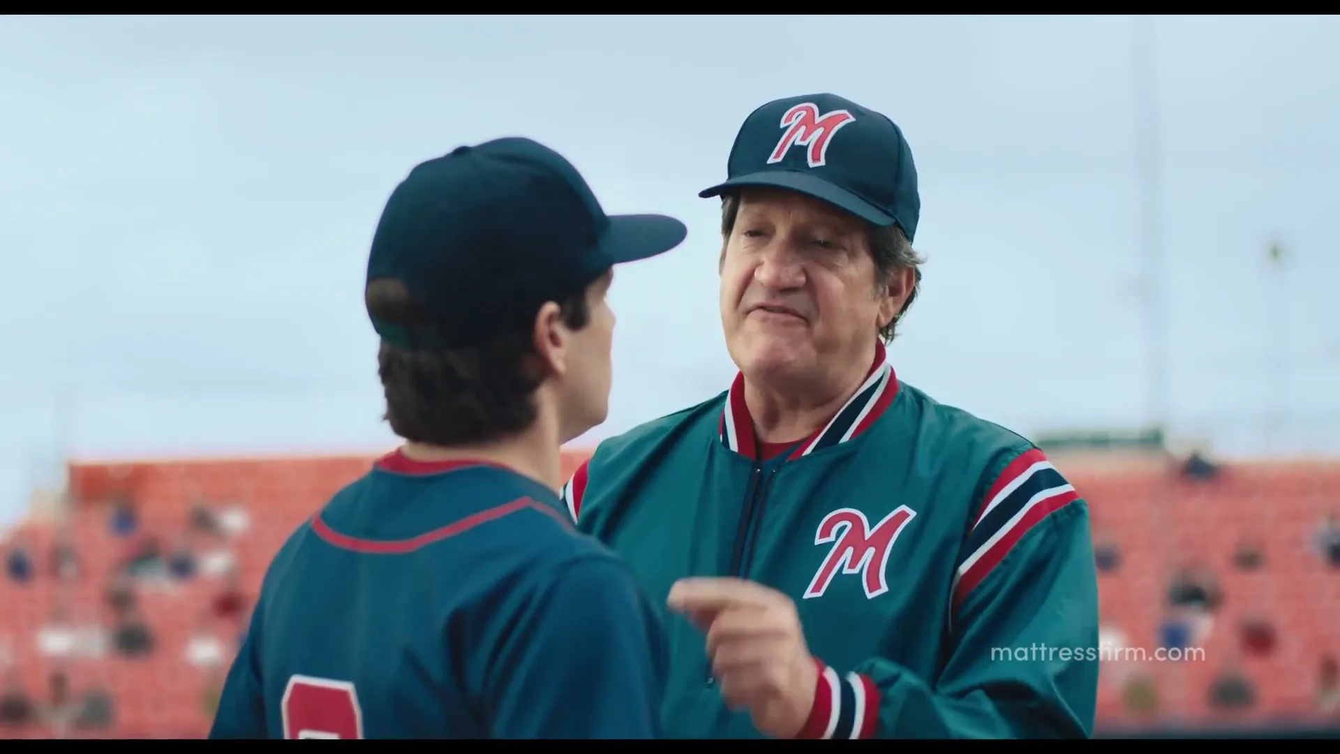 Mattress Firm "Huddle" (2023) commercial still