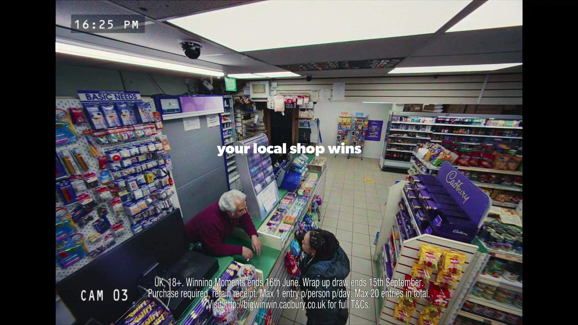 Mondelez "Cadbury - The Big Win Win" (2024) commercial still