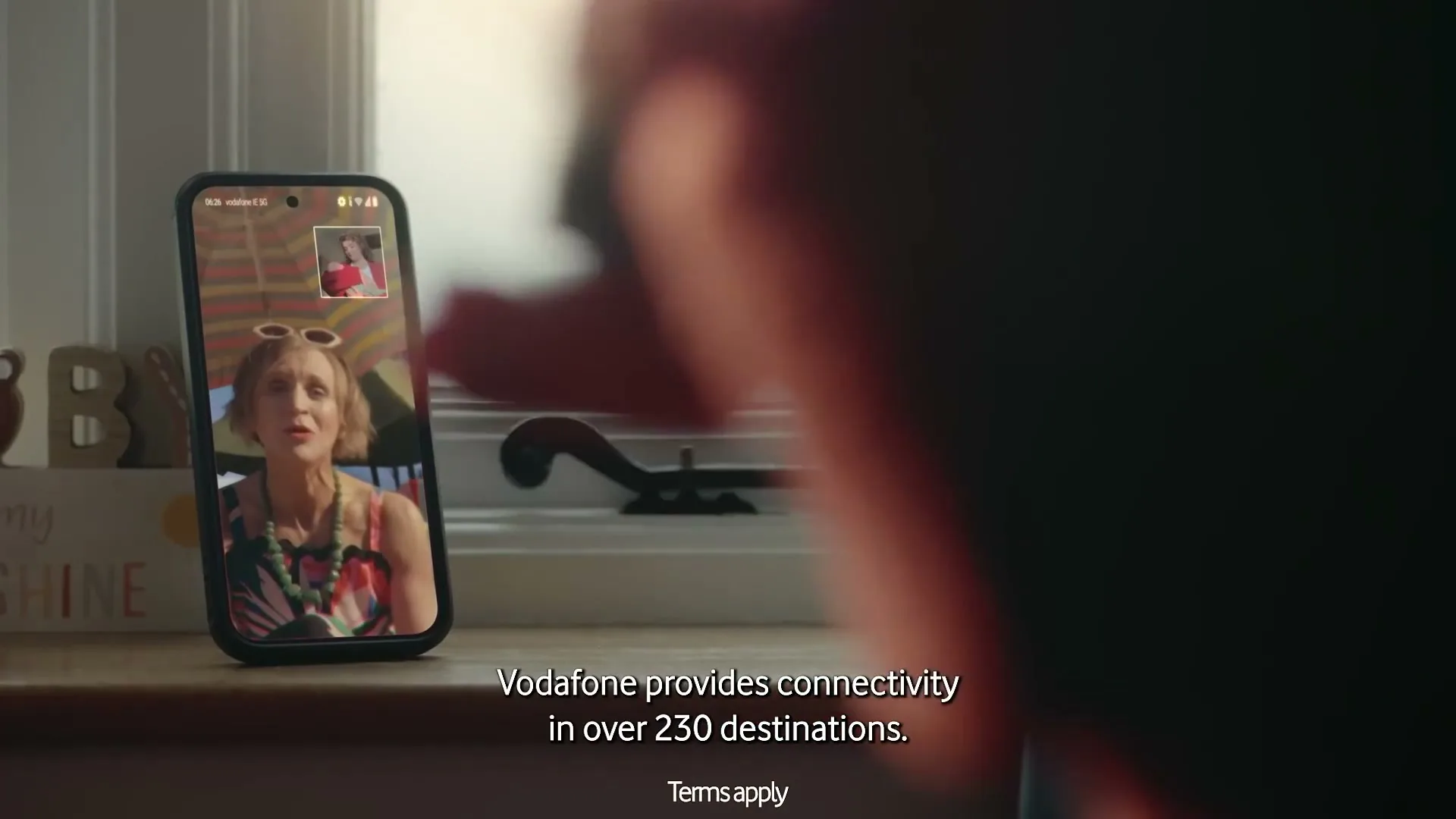 Vodafone Ireland "Not Every Network" (2026) commercial still