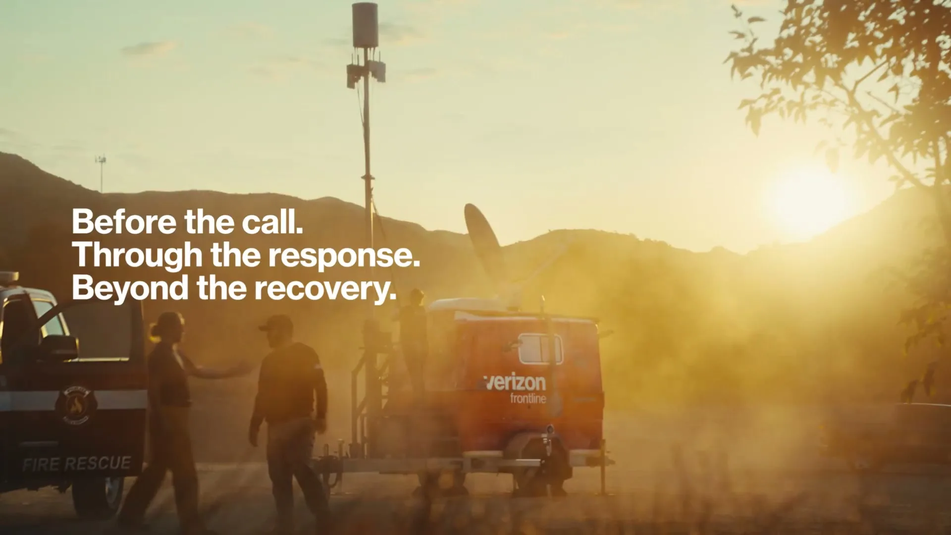 Verizon "The Truck That Stays" (2026) commercial still