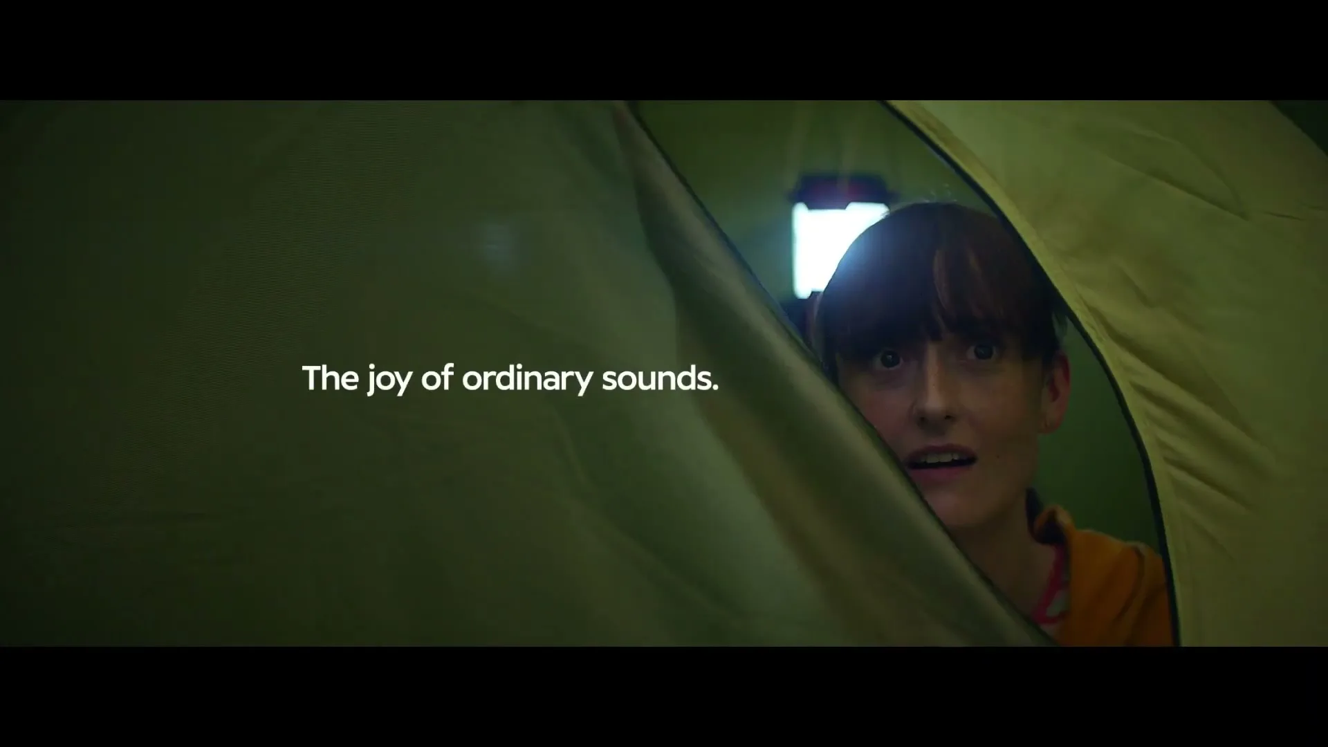 Specsavers "The Joy of Ordinary Sounds" (2023) commercial still