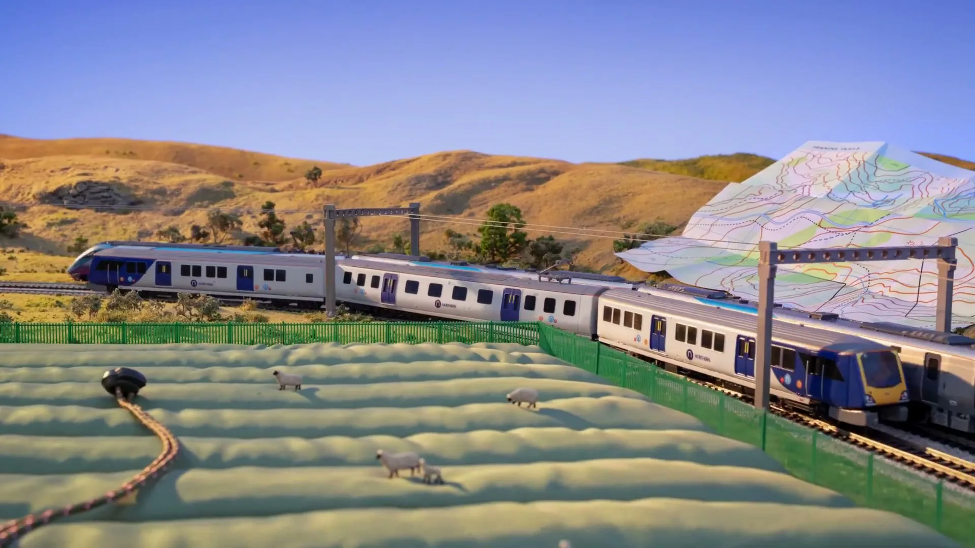 TRANSPENNINE ROUTE UPGRADE "Greener" (2024) commercial still