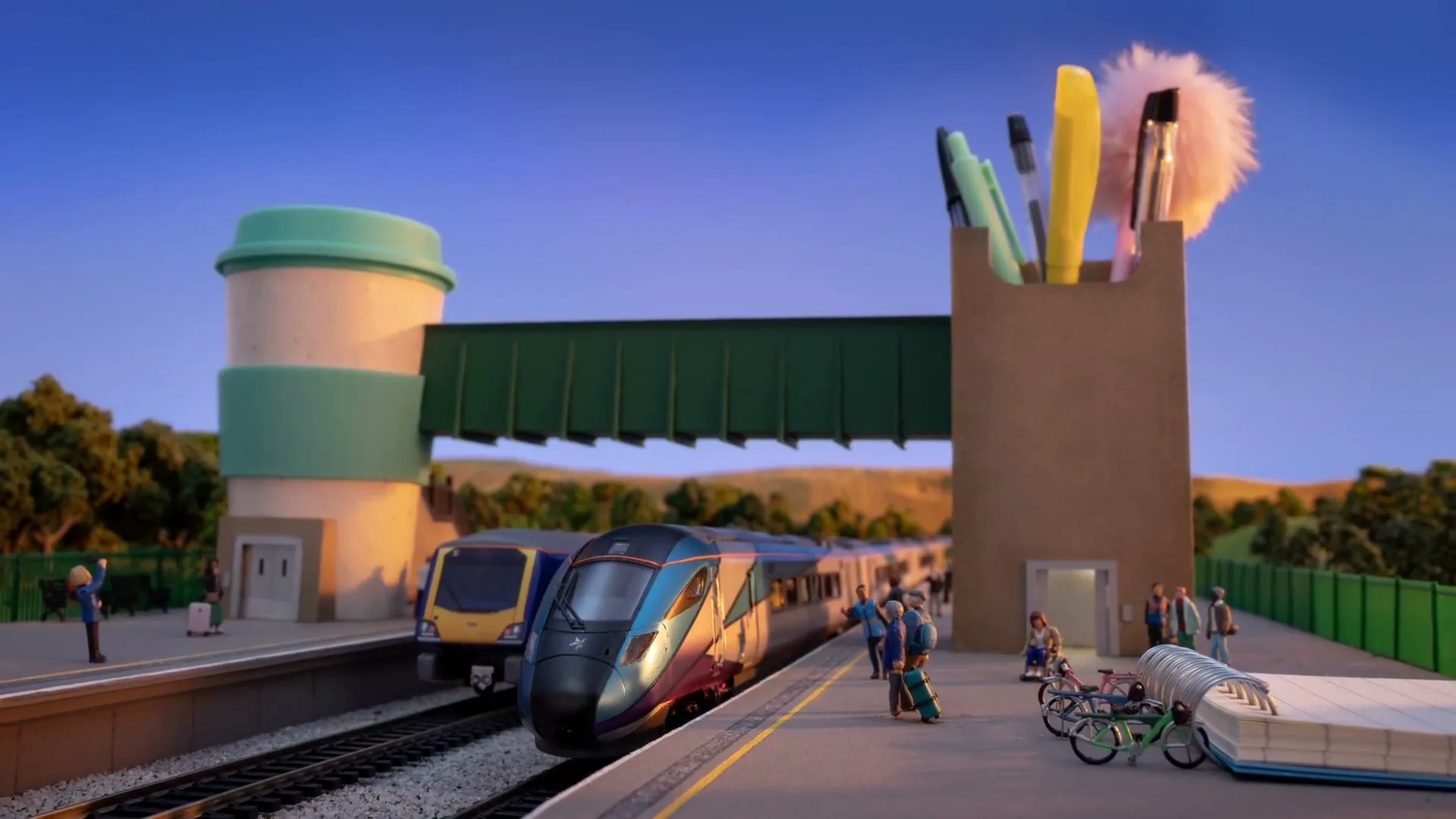 TRANSPENNINE ROUTE UPGRADE "Bigger Stations" (2024) commercial still