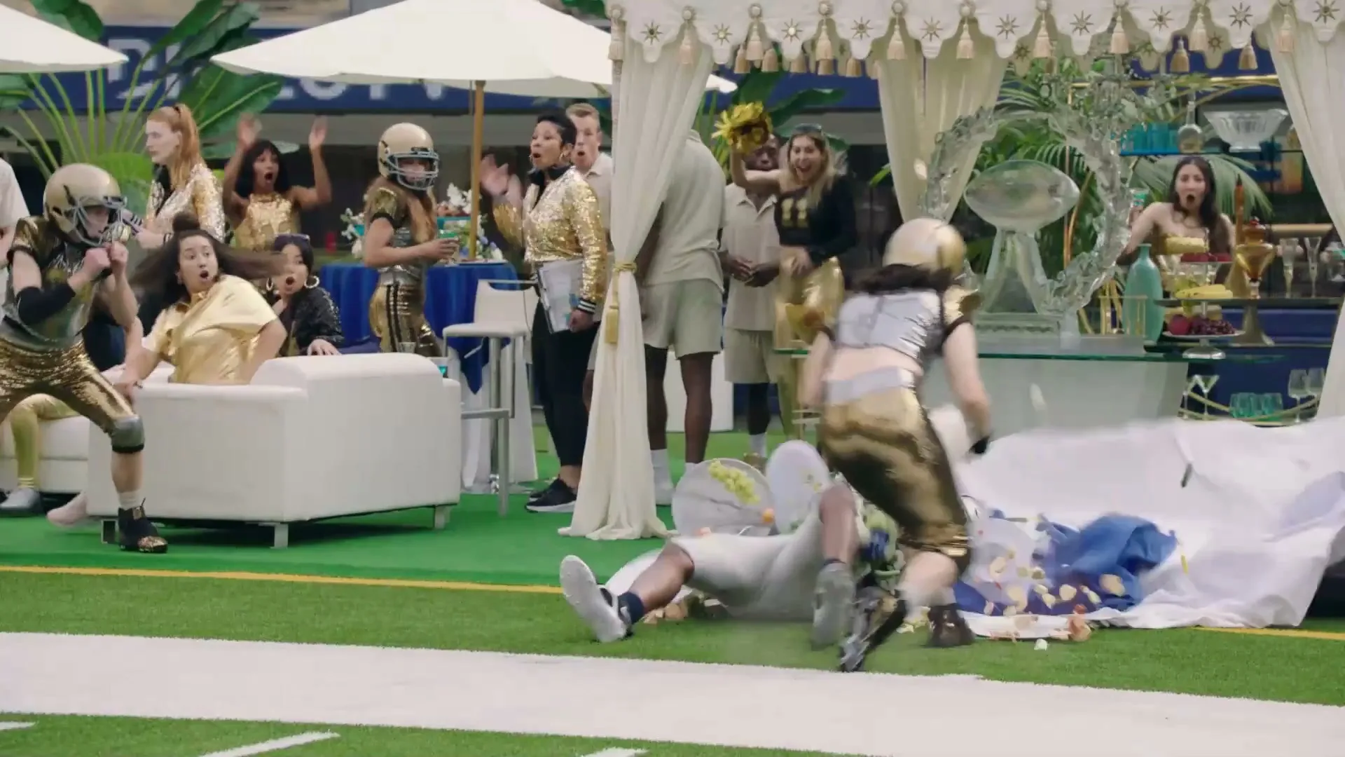 DirecTV "The Wives House" (2023) commercial still