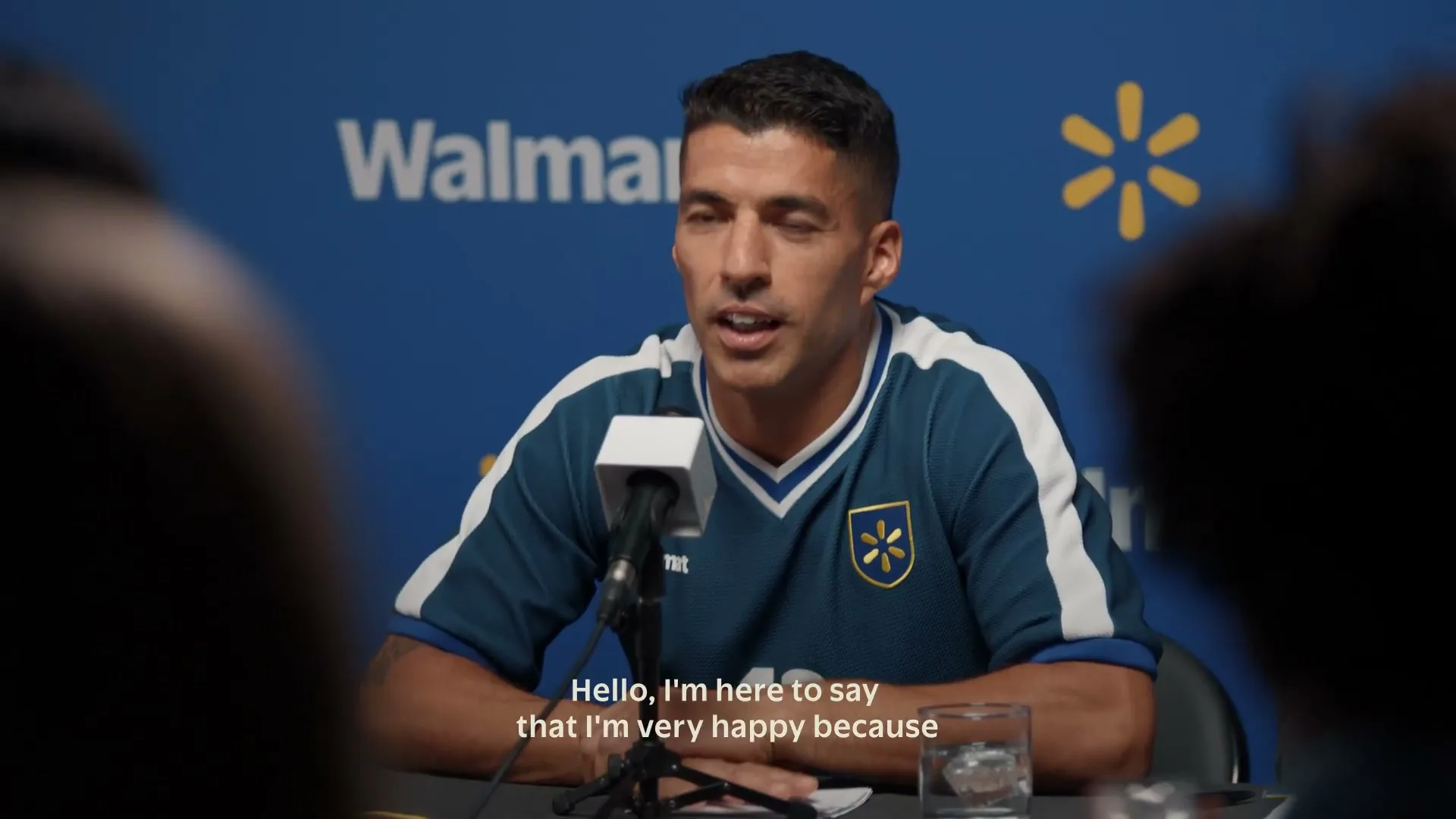 Walmart "The Rise of a Fan - Press Conference" (2026) commercial still
