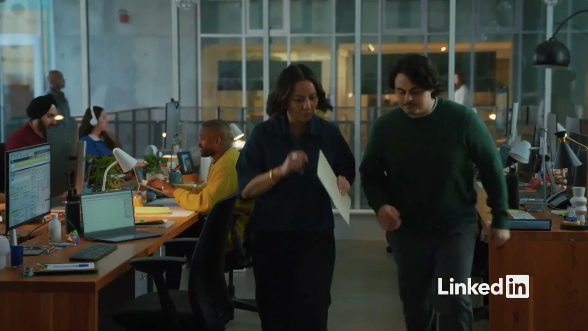 LinkedIn “The Network That Works For You - Grow Your Business” (2026), frame 2