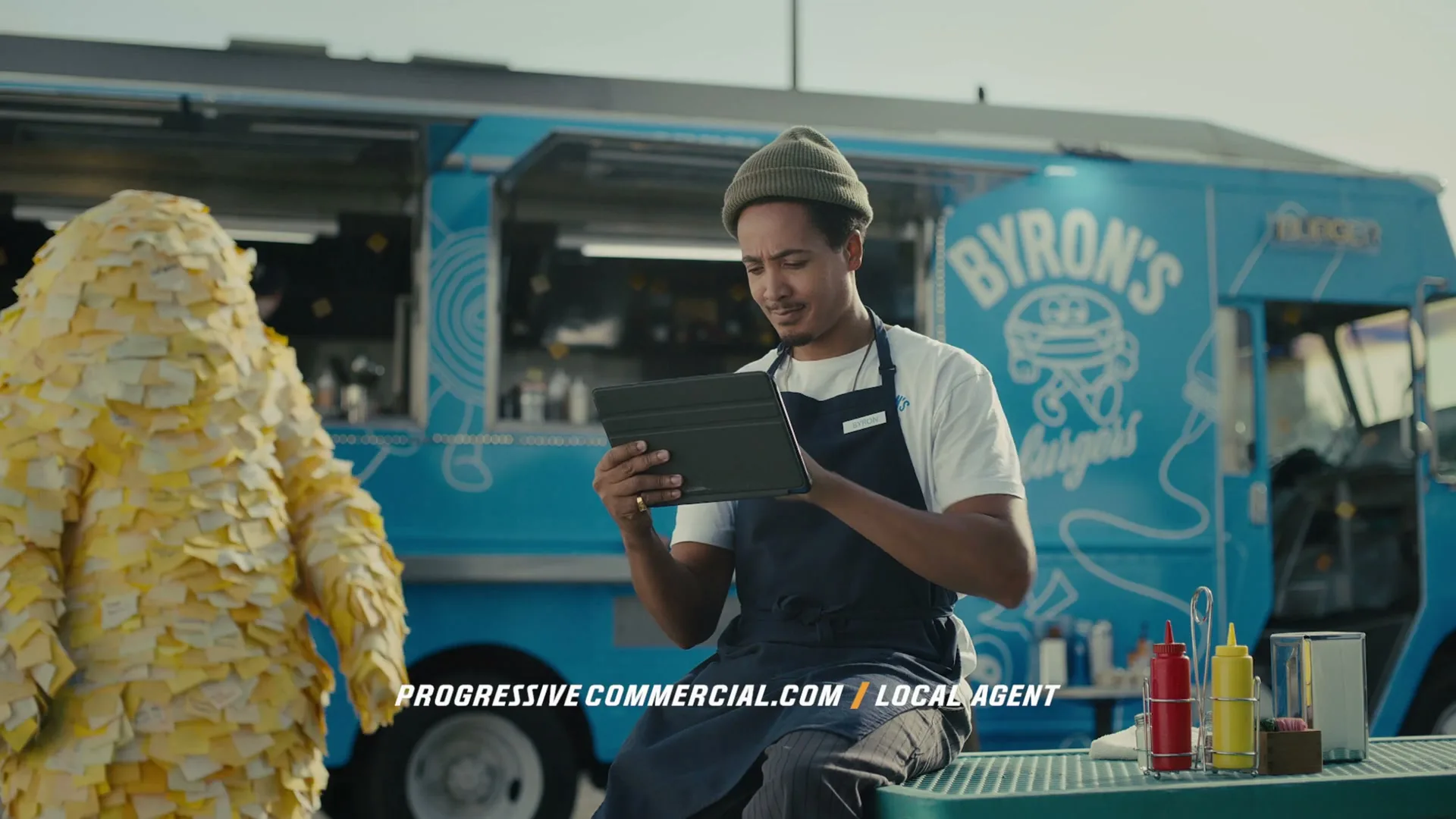 Progressive Insurance "Monster To-Do" (2023) commercial still