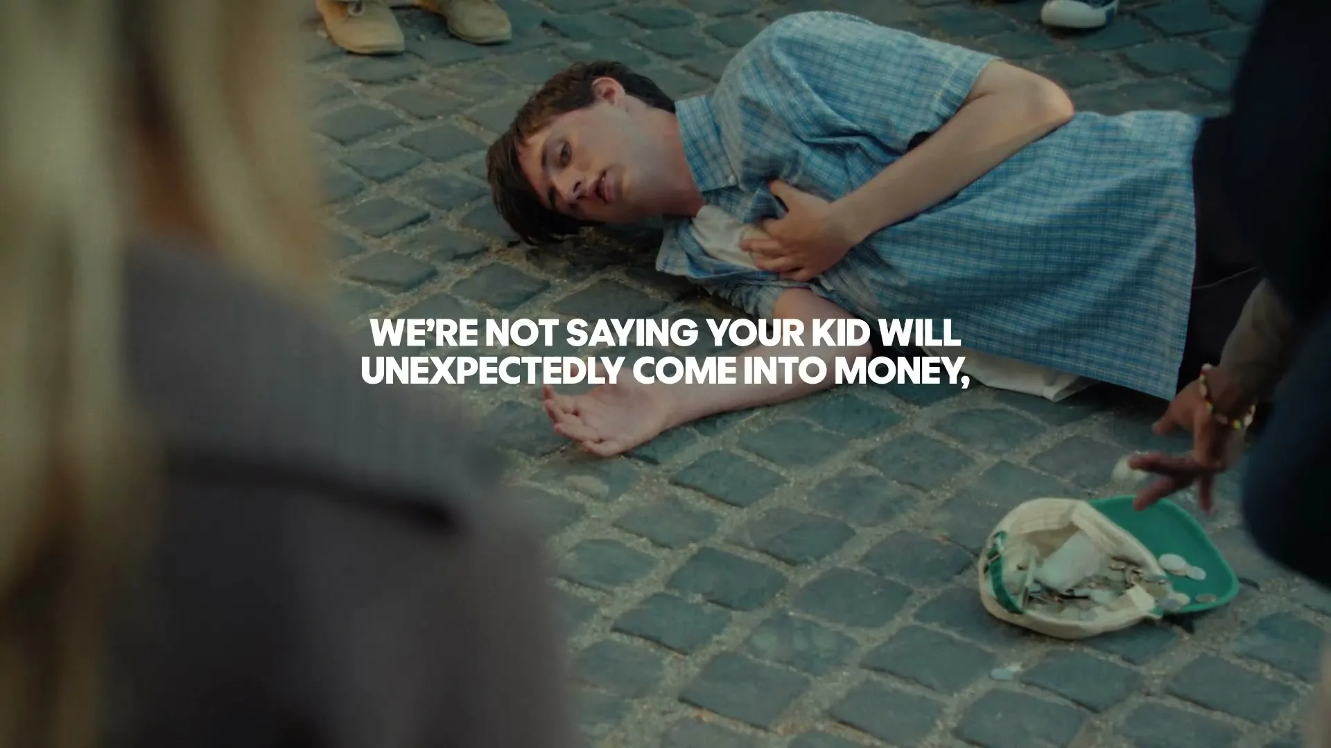 Human "OTP Bank - Statue" (2026) commercial still
