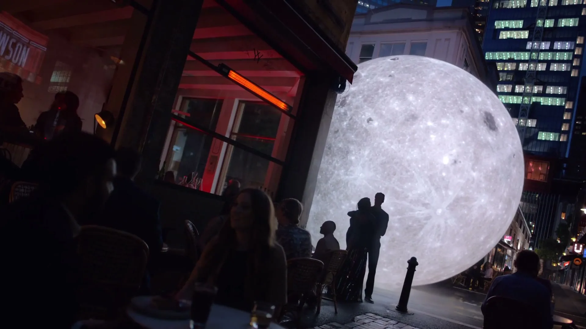 OnePlus "LunarLand" (2023) commercial still