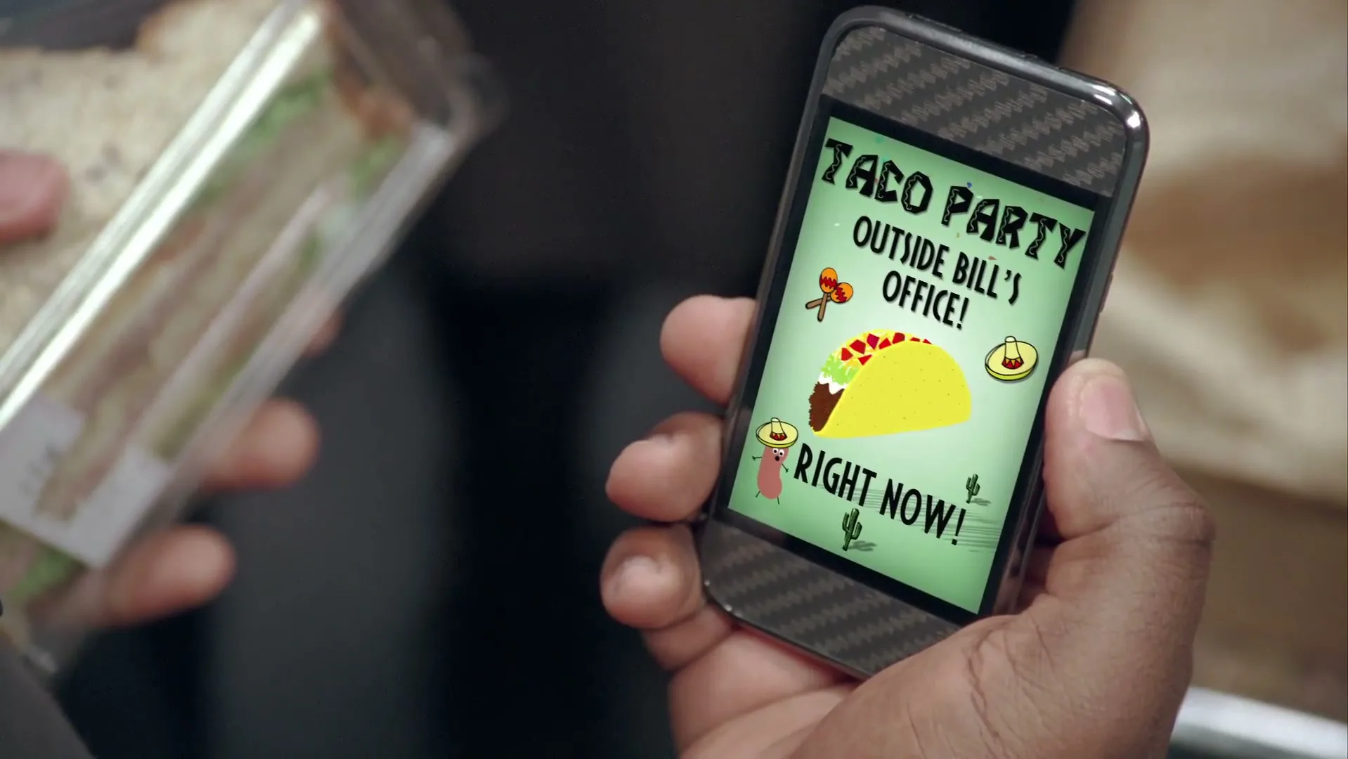 AT&T "Taco Party" (2026) commercial still
