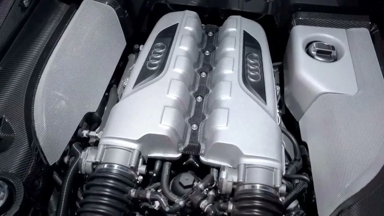 Audi "R8 - Evolution Revolution" (2023) commercial still