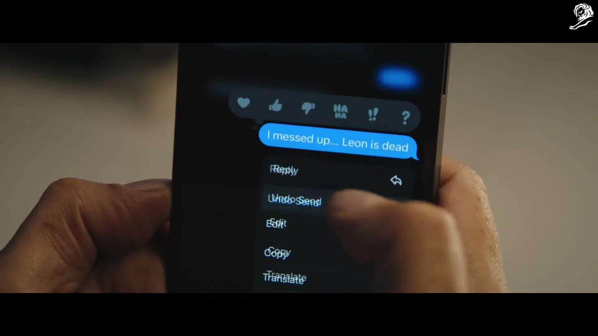 Apple "Relax, It's iPhone – Action Mode" (2023) commercial still