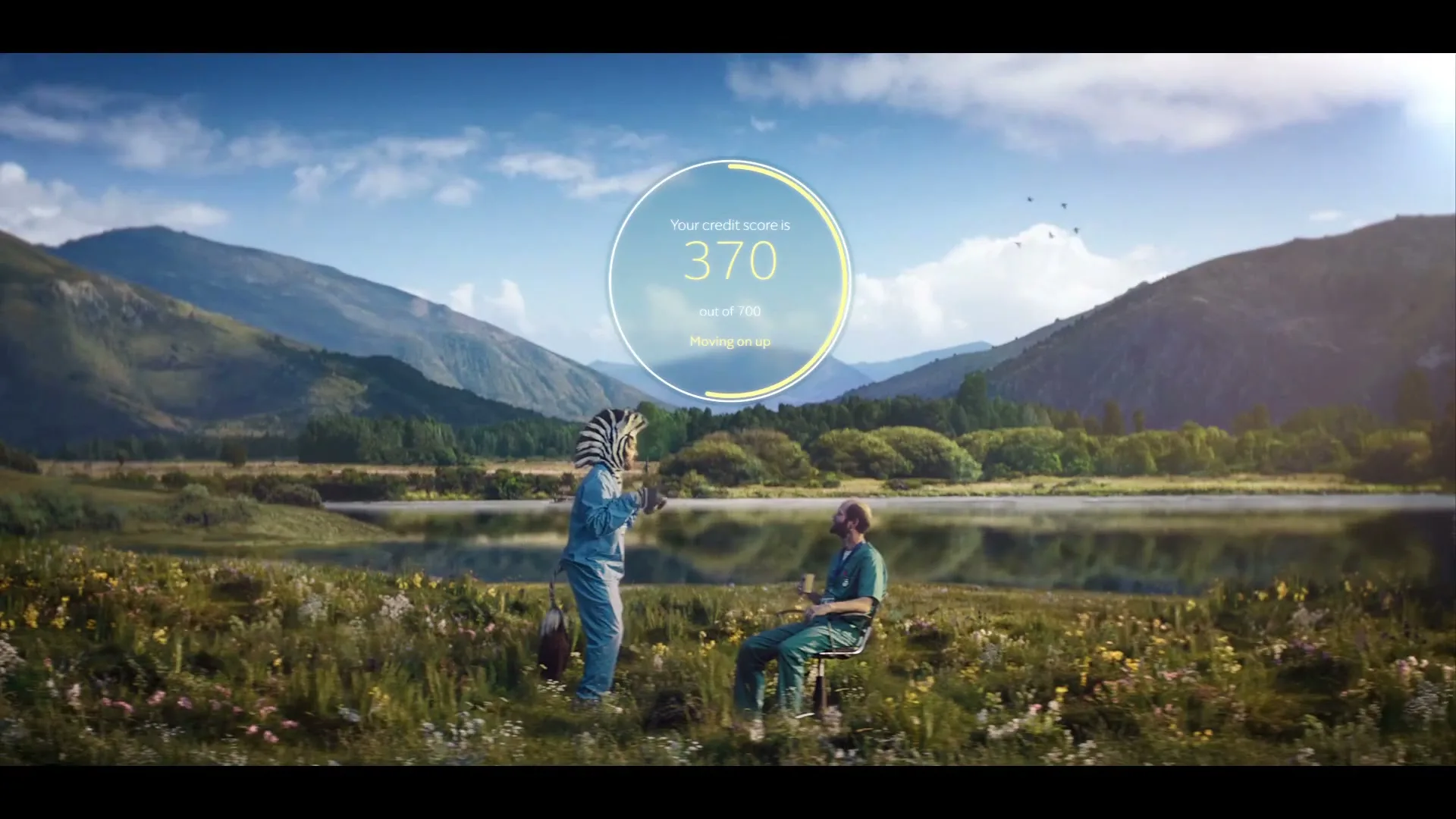 CLEARSCORE "Zebra" (2019) commercial still
