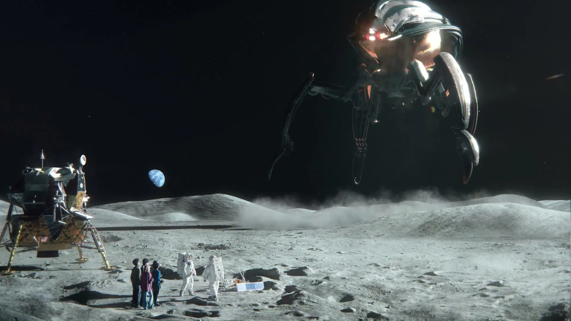 Comcast Technology Solutions "Moon Landing" (2023) commercial still