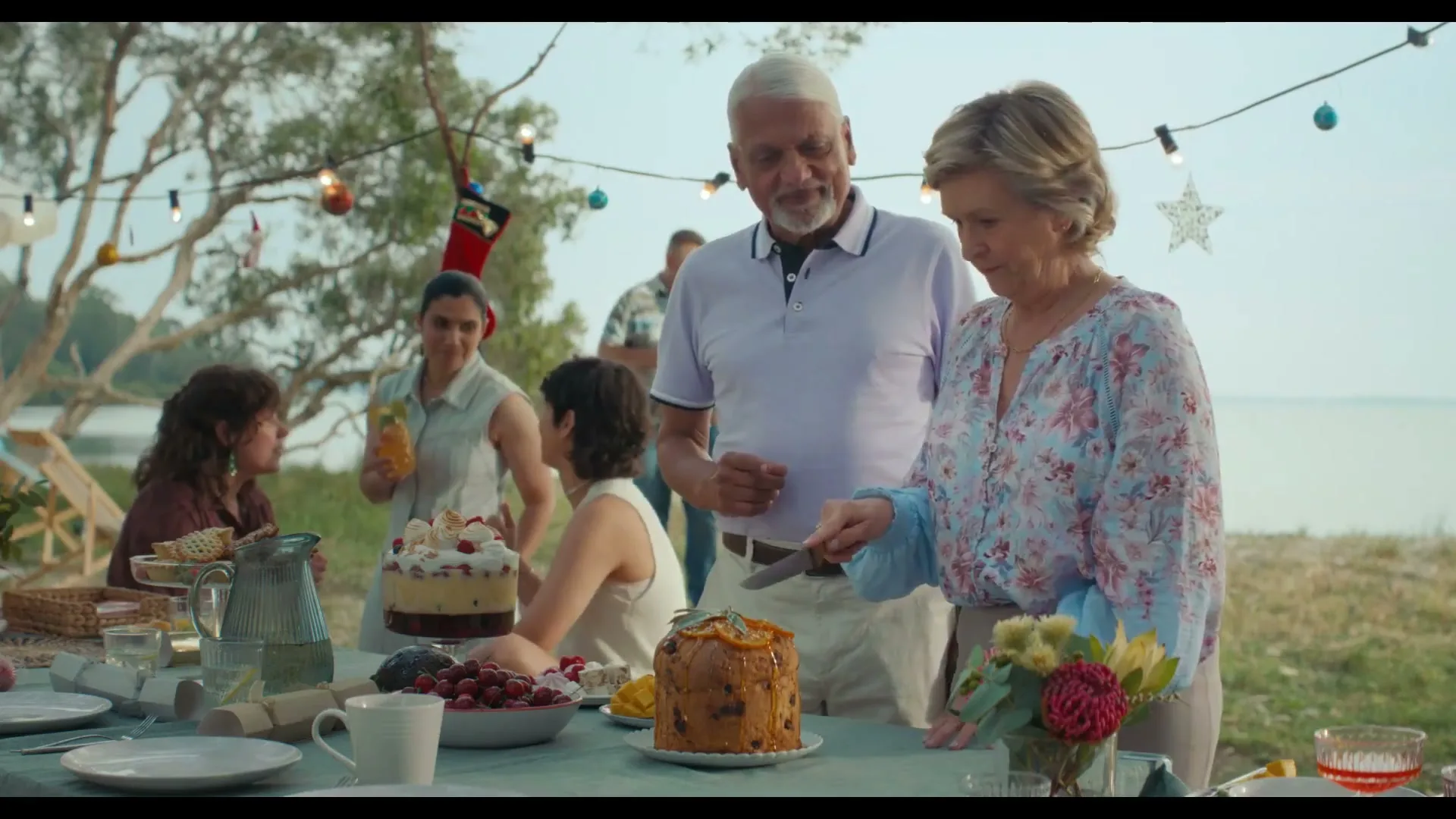 ALDI Australia "Go A Little Extra - Panettone" (2024) commercial still