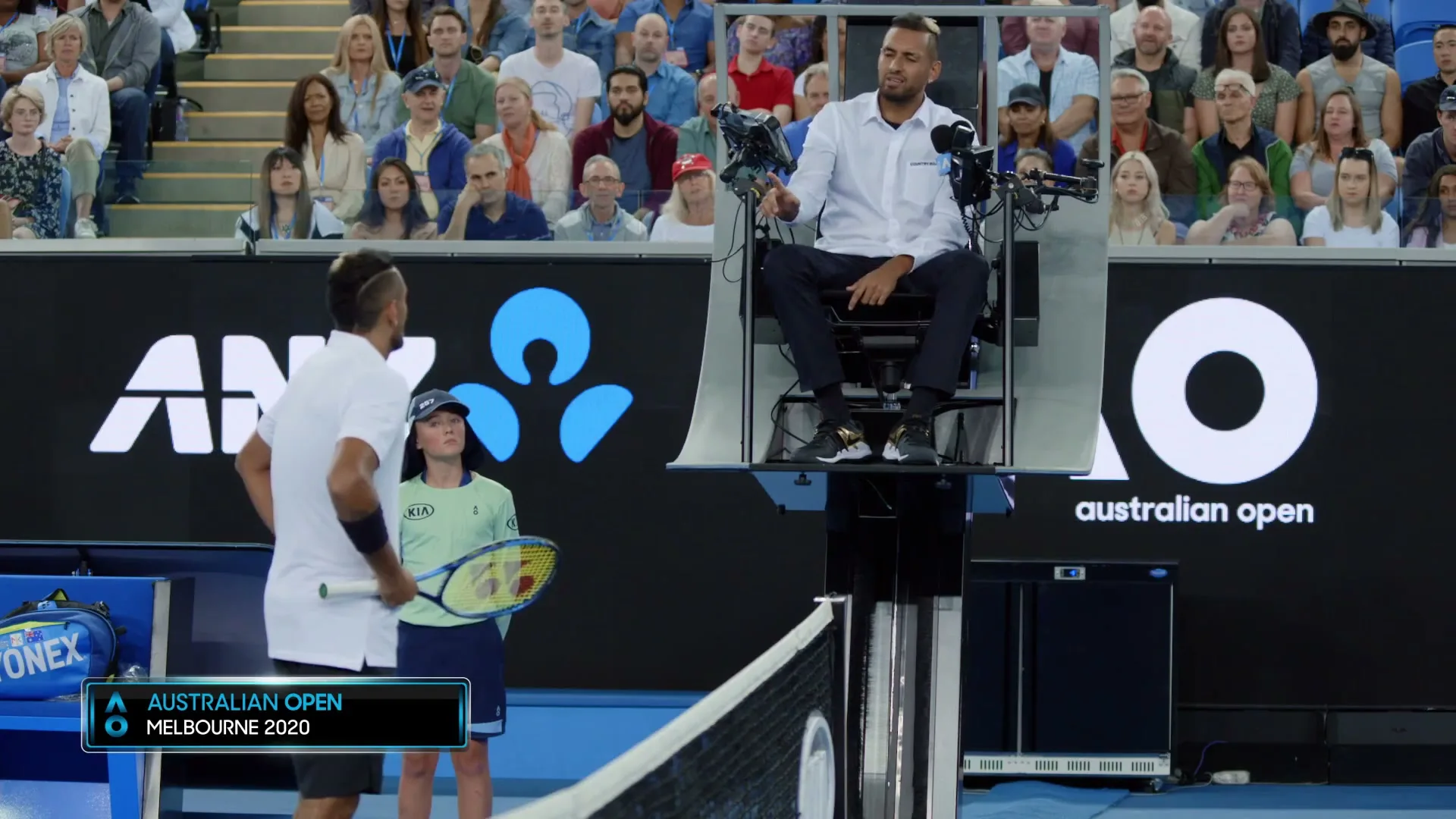 Uber Eats "Kyrgios & Kyrgios" (2020) commercial still