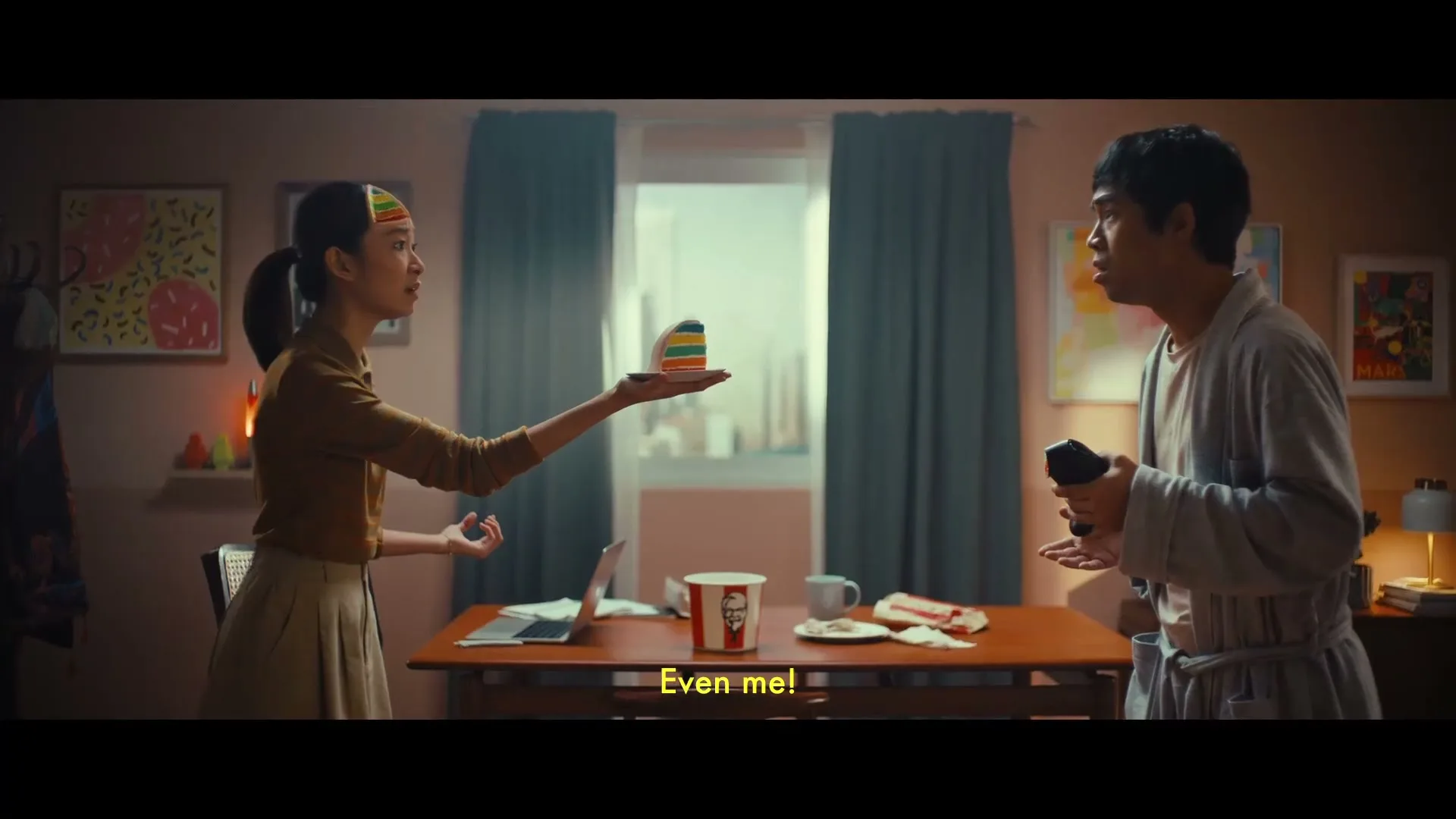 KFC Thailand “Let There Be Cake” (2025), frame 4