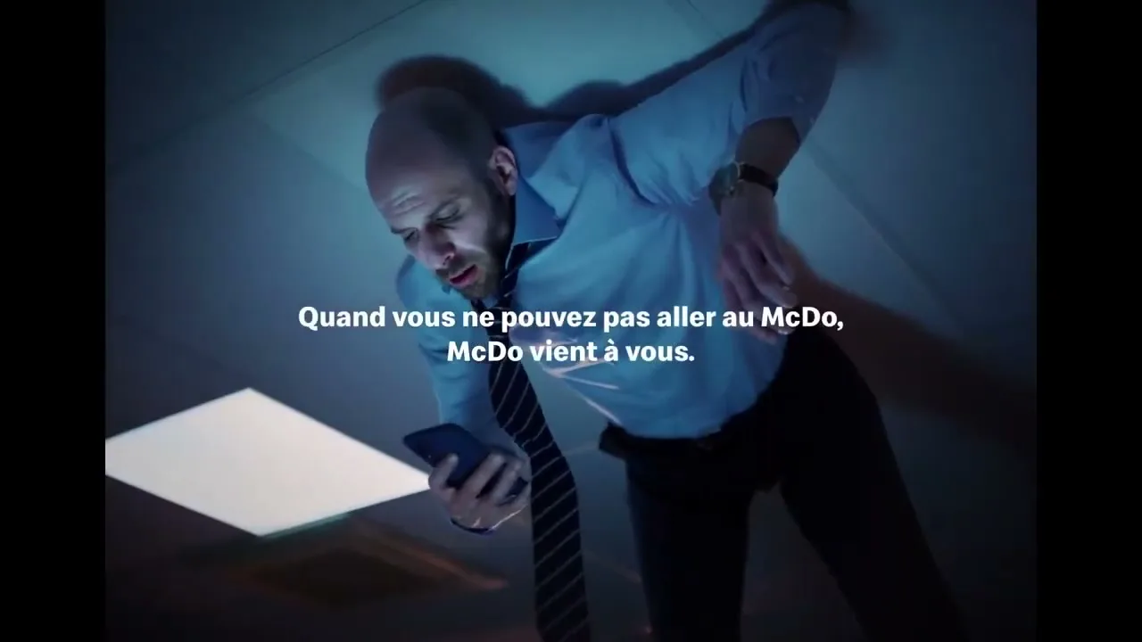 McDonald's "Livraison à Domicile" (2024) commercial still