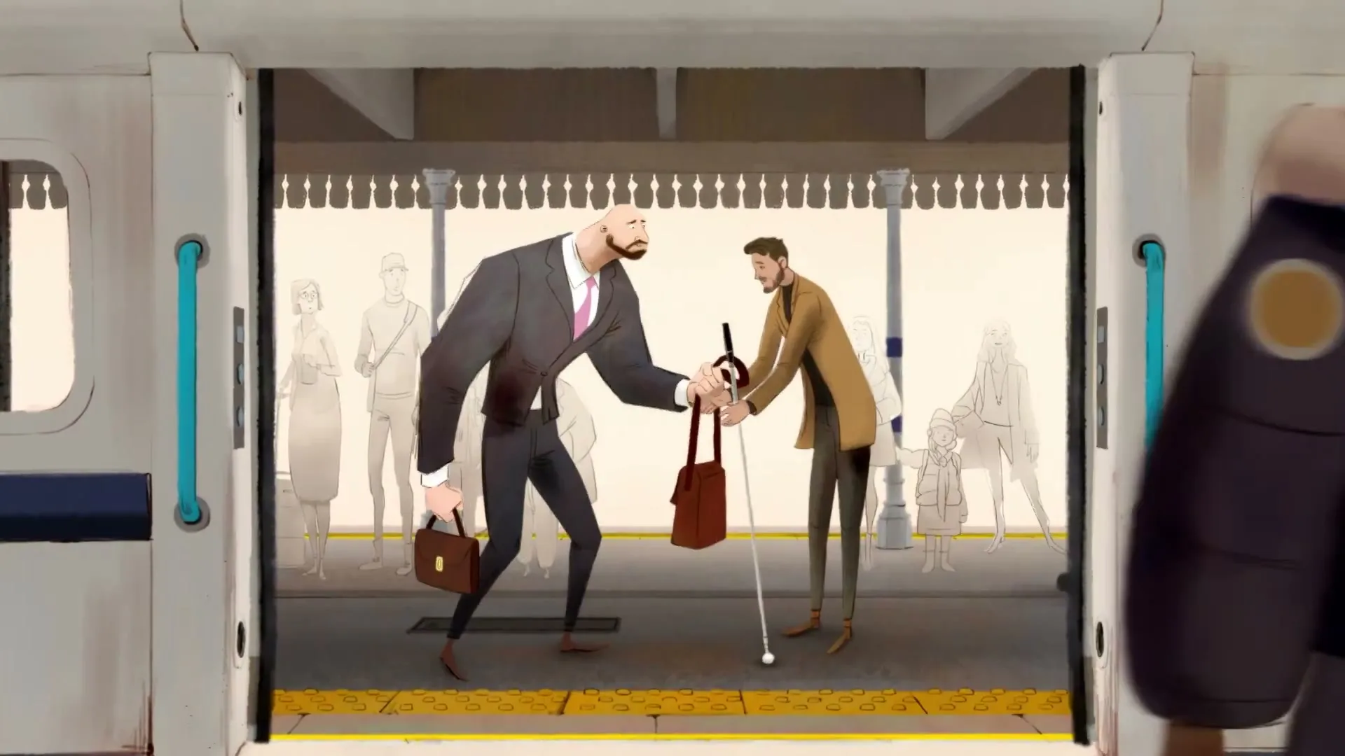 Department for Transport "Everybody's Journey Train" (2020) commercial still