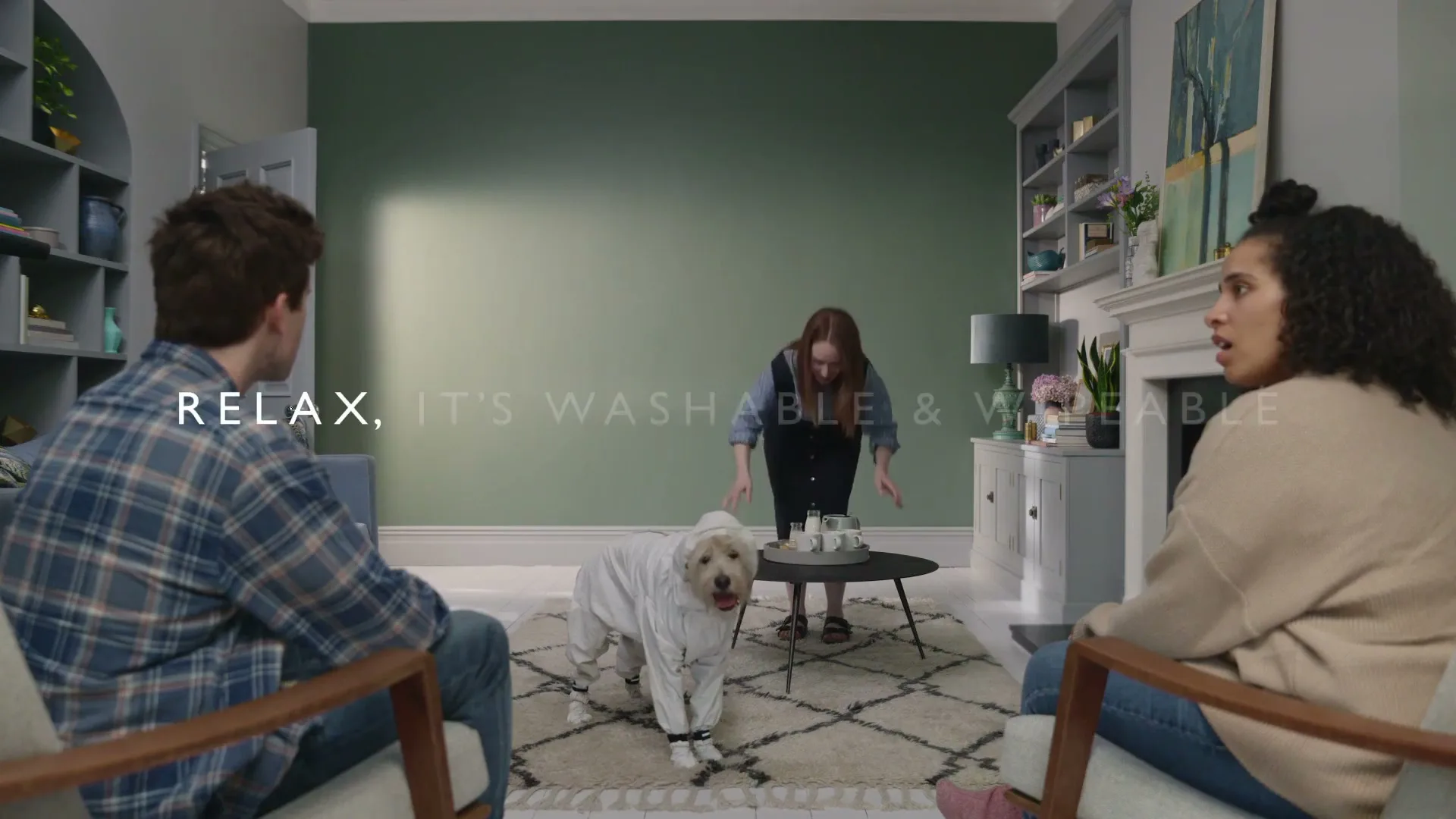 Farrow & Ball "Protection" (2020) commercial still