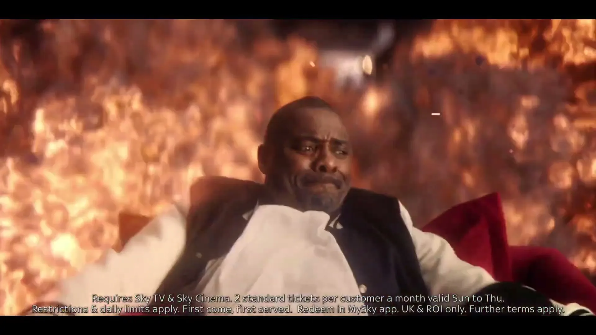 Sky "Your Ticket to the Big Screen" (2023) commercial still