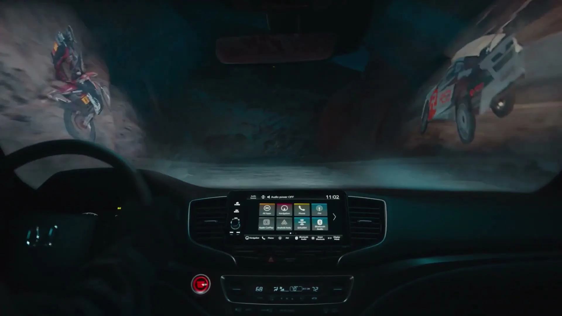 Honda "Chasing Greatness" (2024) commercial still