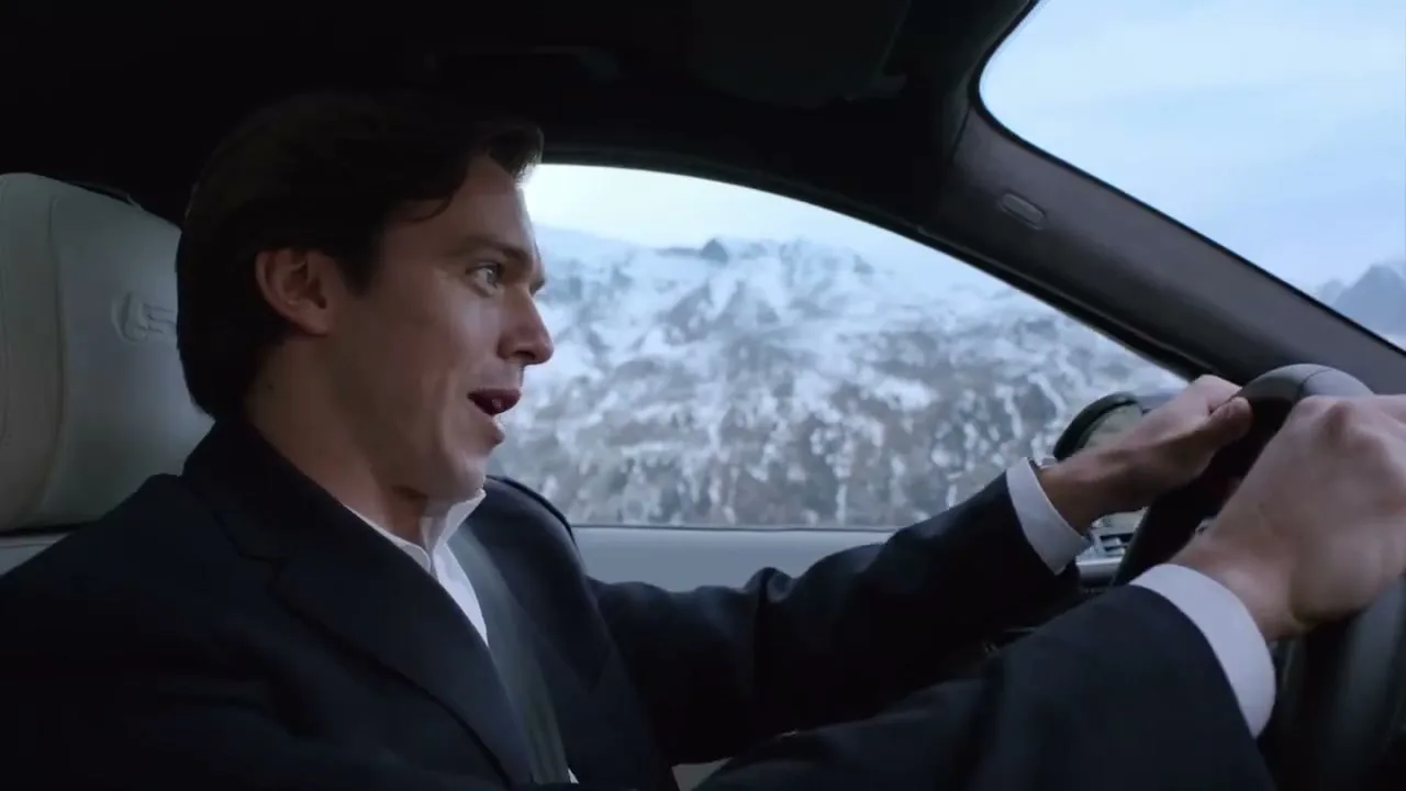 Jaguar "F-PACE" (2022) commercial still