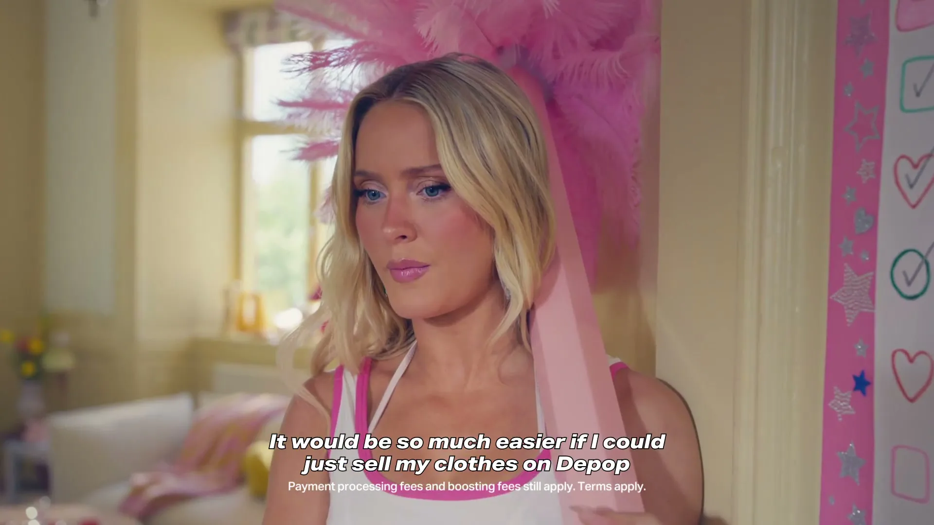 DEPOP "Folding Laundry" (2026) commercial still