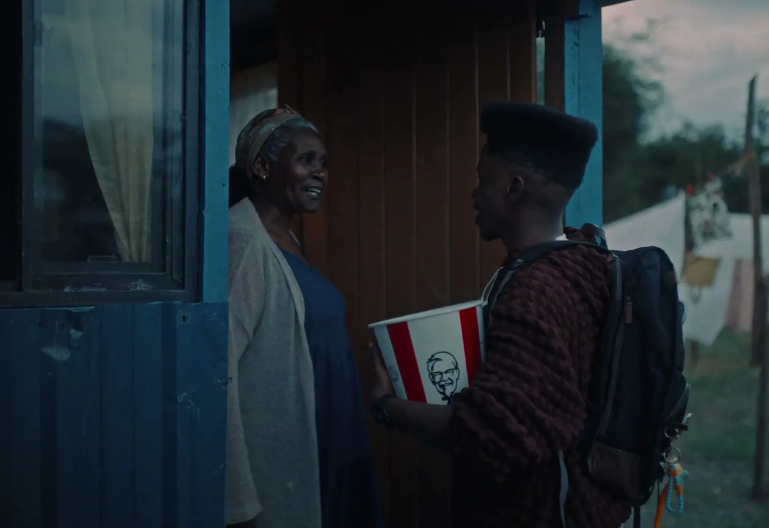 KFC "Rossa Festive Campaign" (2025) commercial still