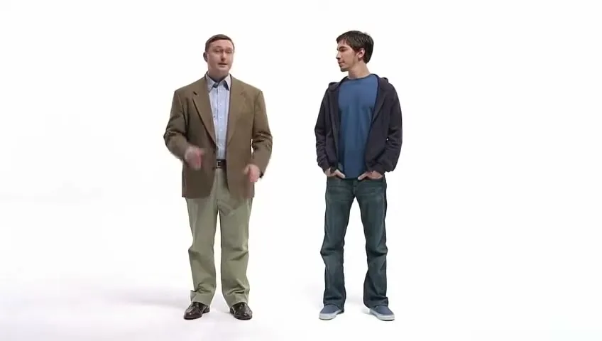 Apple "Get a Mac" (2006) commercial still