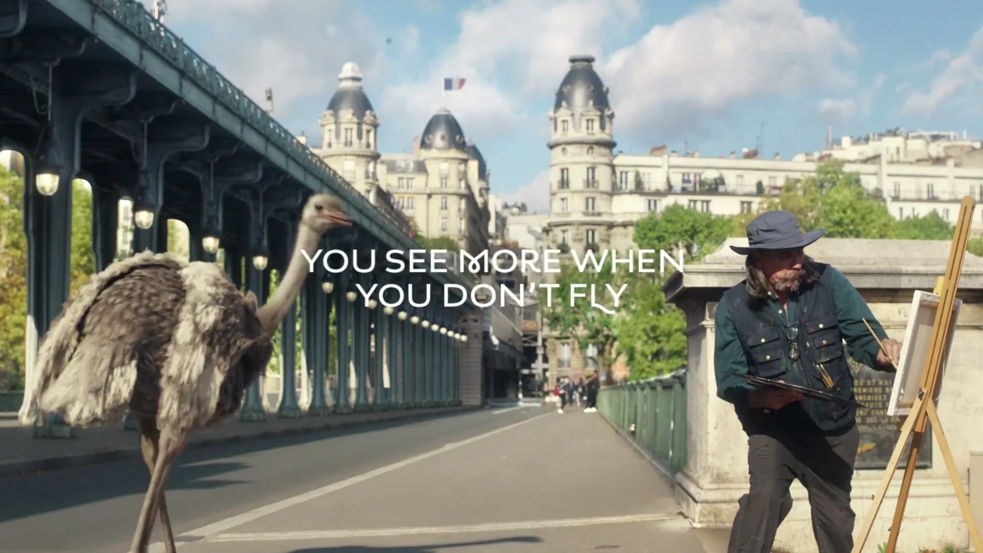 Eurostar “LAUNCHES ‘YOU SEE MORE WHEN YOU DON’T FLY’ TV EUROPEAN CAMPAIGN”, directed by Patrick Daughters