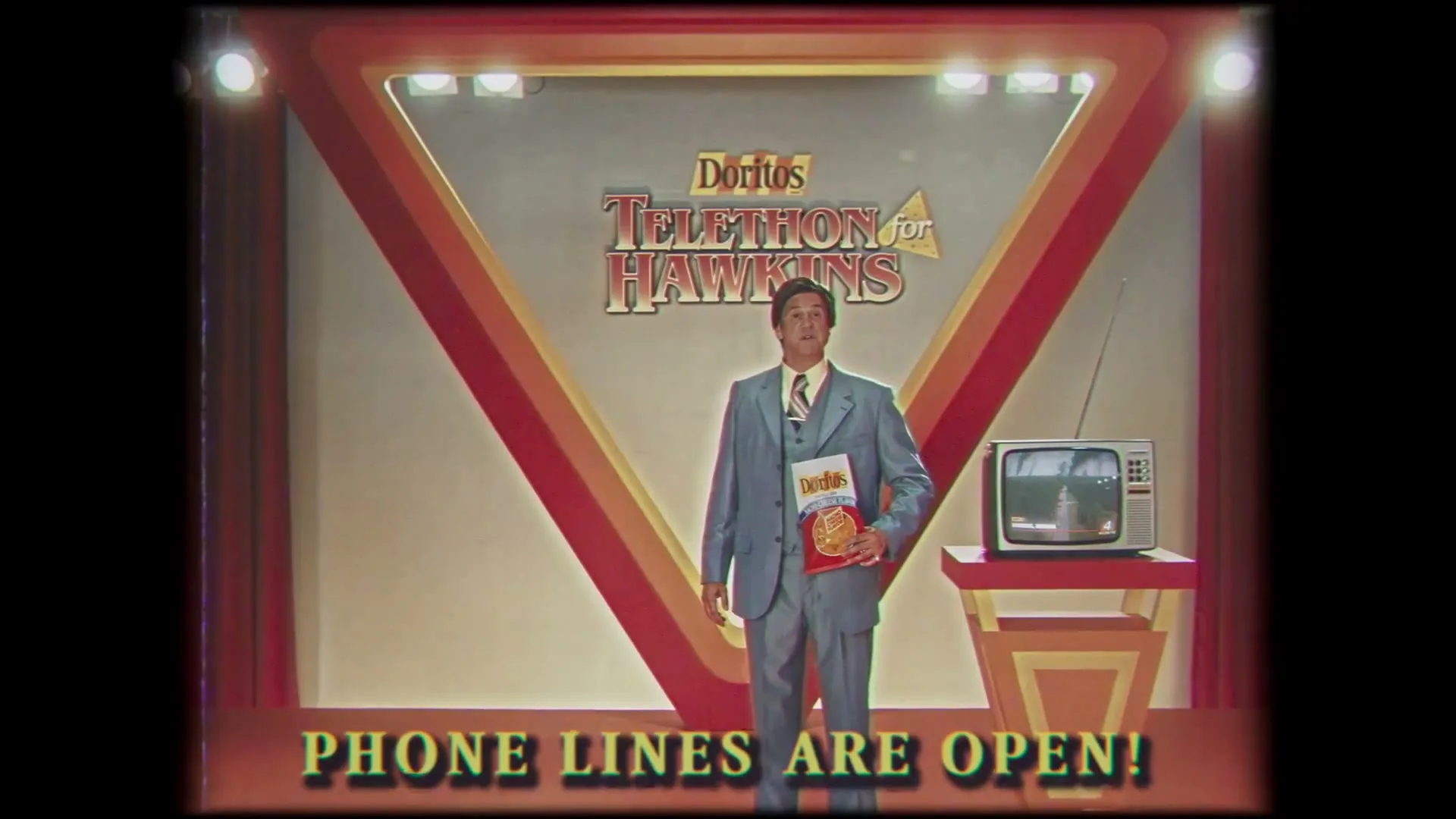 Doritos “x ‘Stranger Things’ Telethon for Hawkins” (2026), frame 6