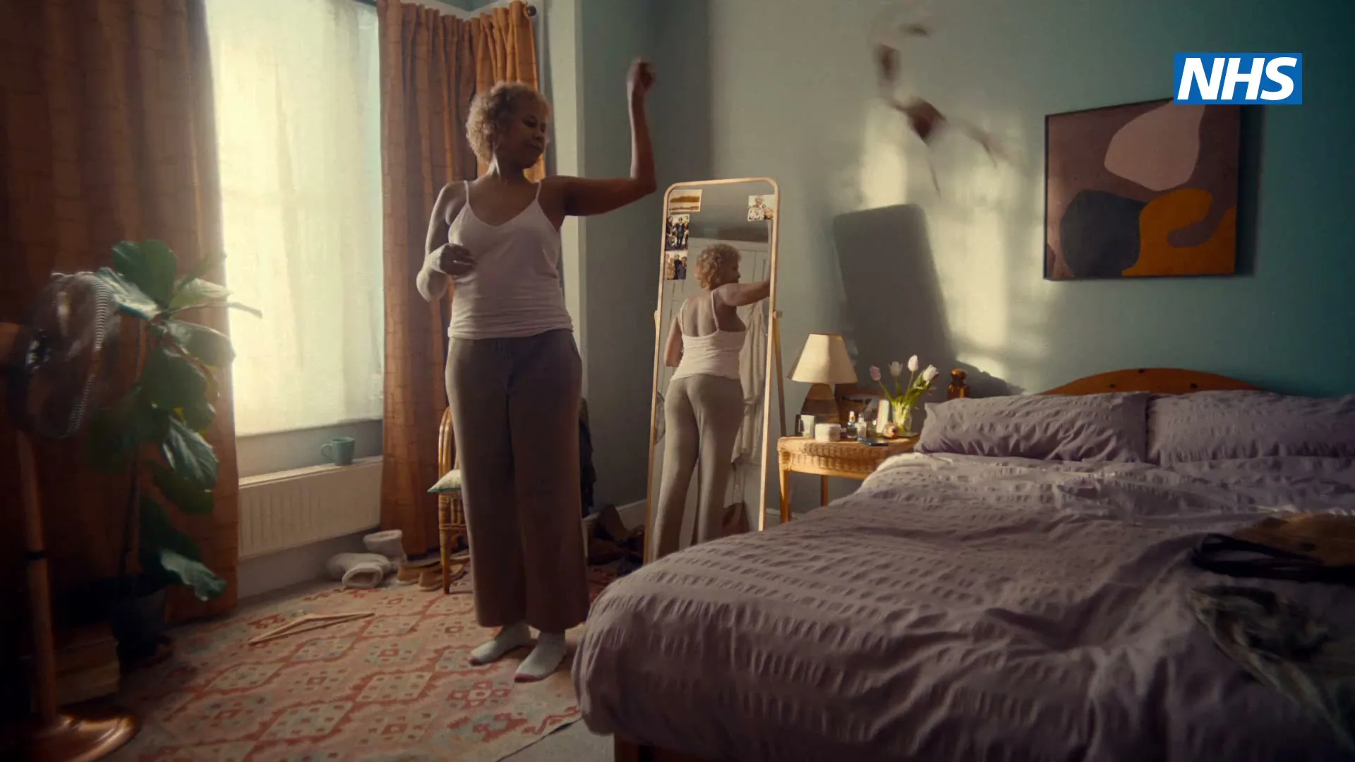 NHS England "Breast Screening" (2025) commercial still