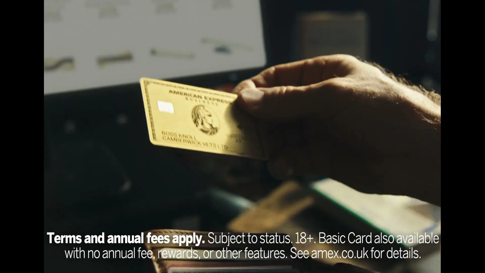 American Express "All In a Day's Work" (2025) commercial still