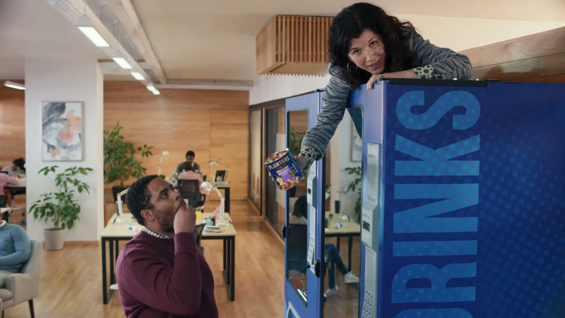 Planters "Ahh - Nuts - Vending Machine" (2024) commercial still