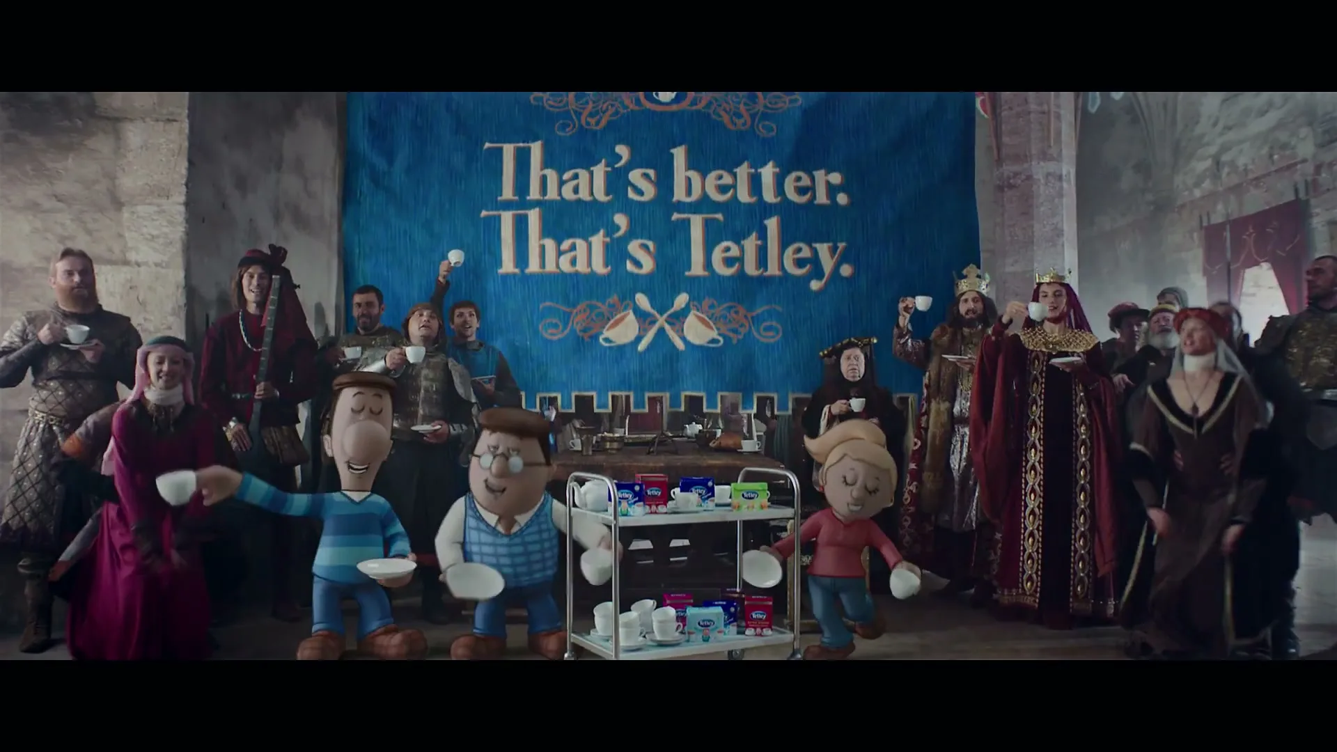 Tetley “Medieval”, directed by Tomas Skoging