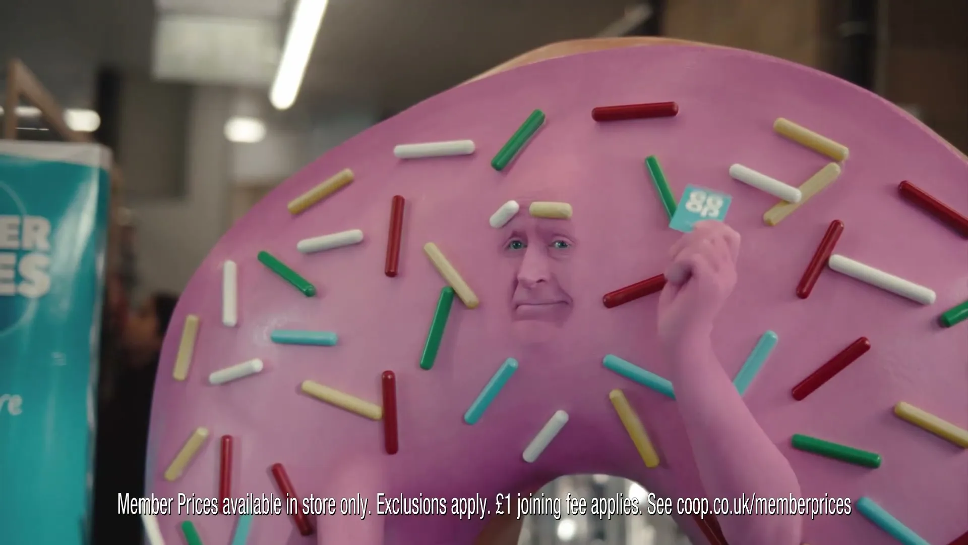Co-Op "Even a Proper Donut Knows" (2023) commercial still