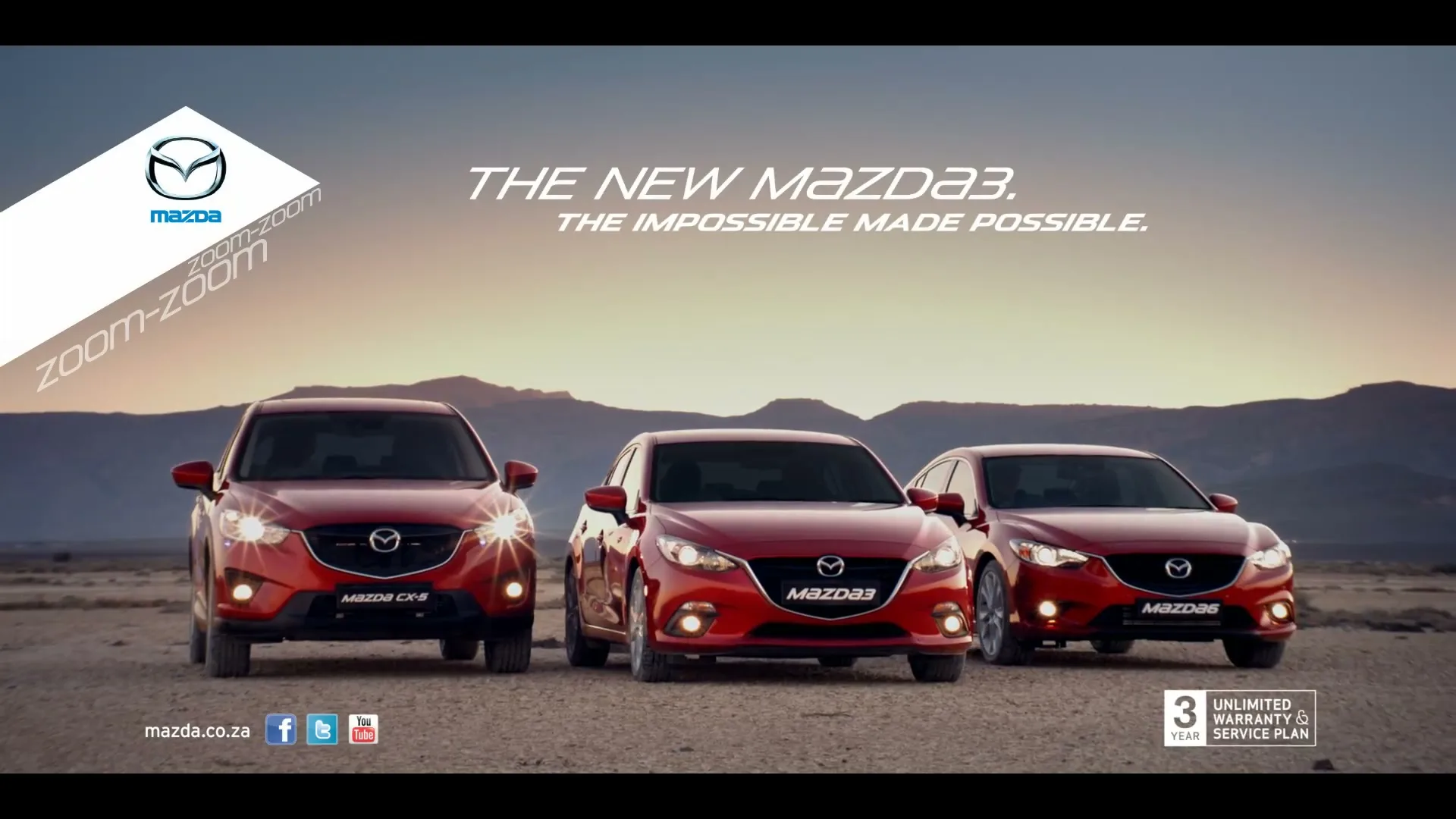 Mazda "Impossible Made Possible" (2025) commercial still