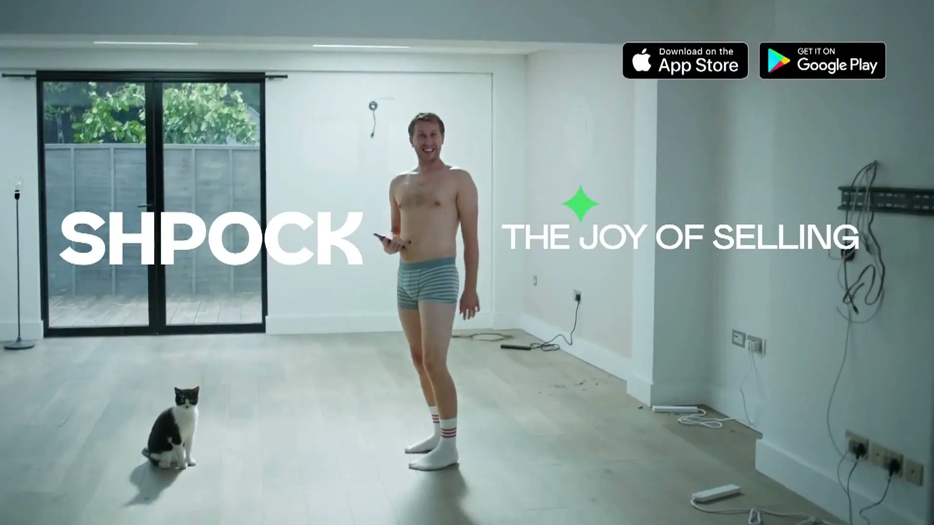 Shpock "Please Shpock responsibly" (2022) commercial still