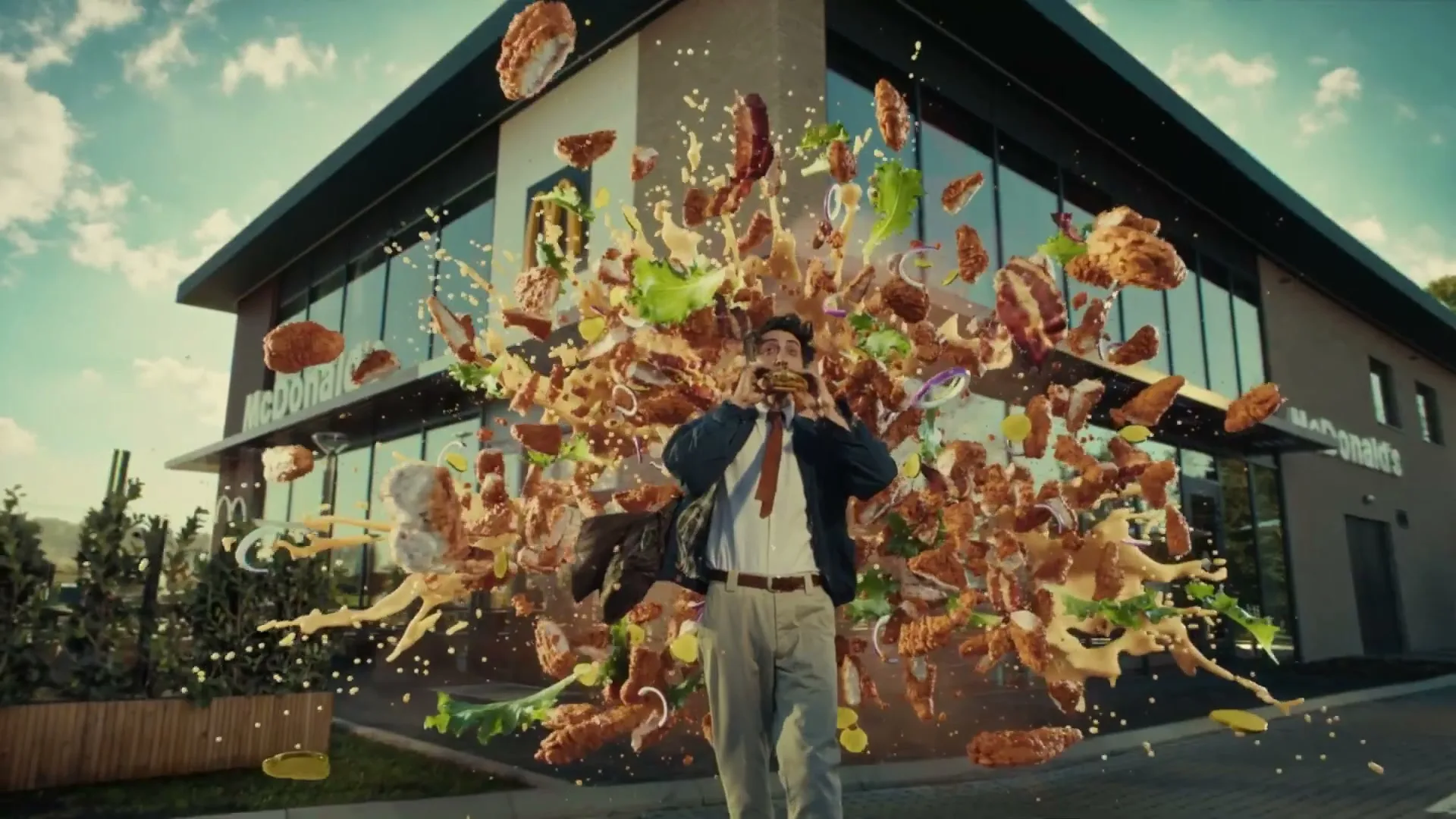 McDonald’s “Chick-A-Boom - McCrispy Siracha” (2026), frame 3
