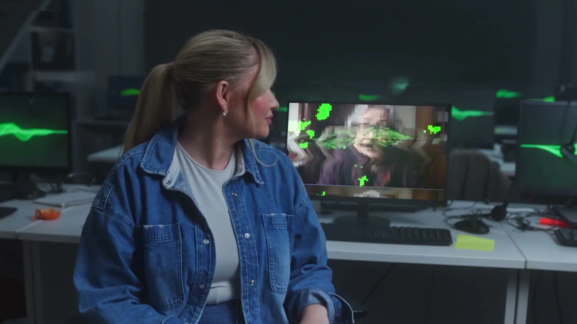 O2 “Daisy vs Scammers” (2025), frame 4