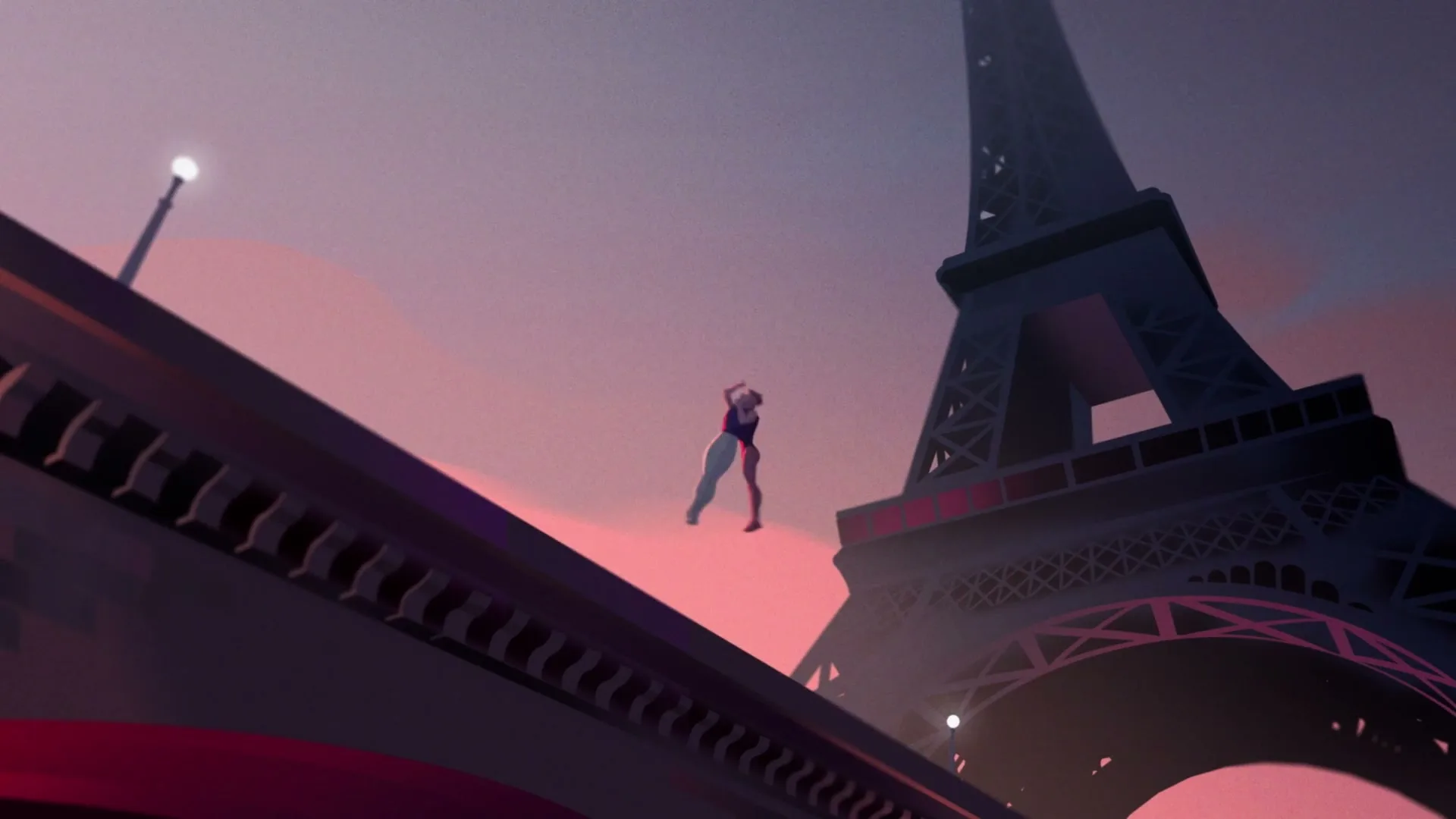 BBC Sport “Welcome to the City of Love” (2025), frame 3
