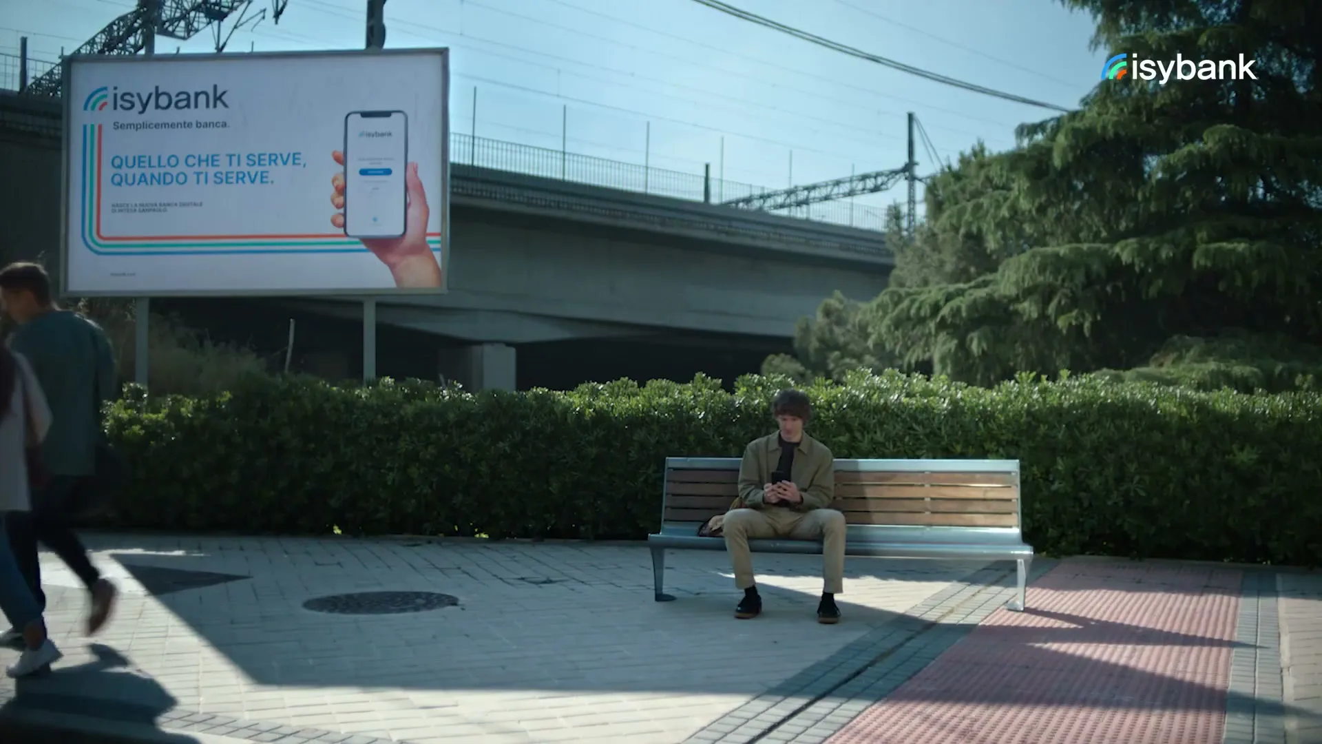 isybank "The Bench" (2023) commercial still