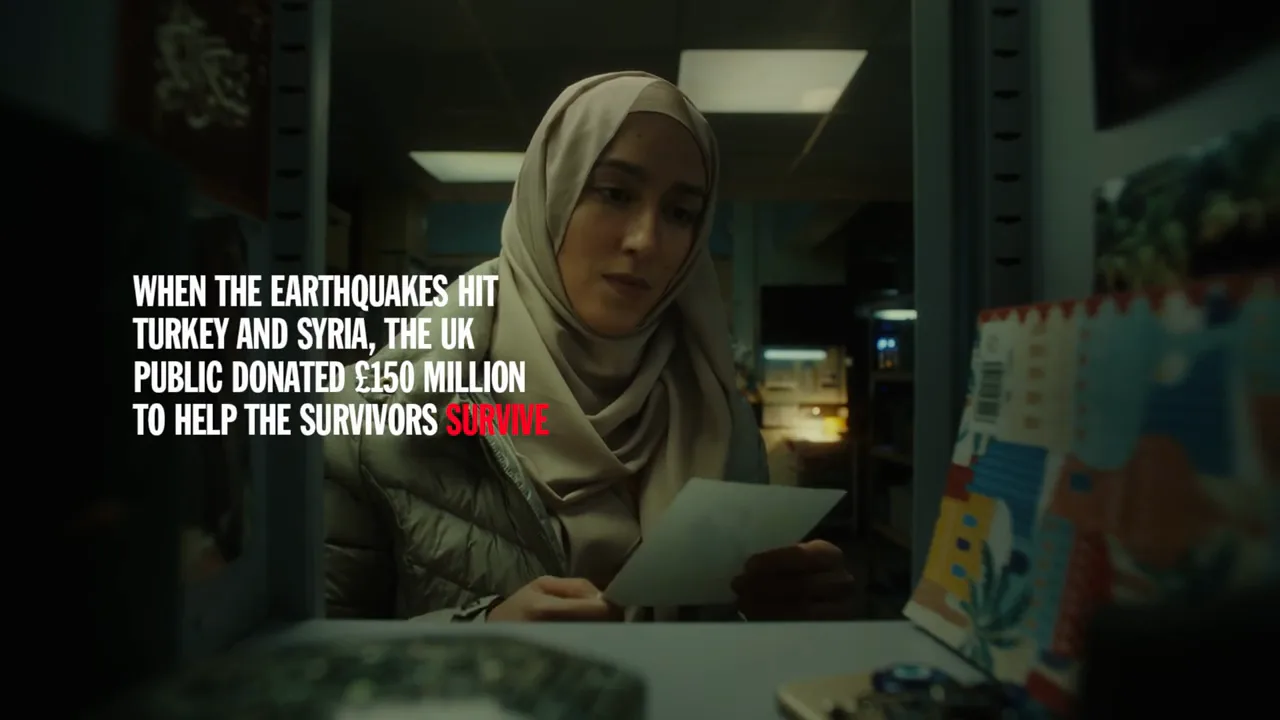 Disasters Emergency Committee “The Locker”, shot 20