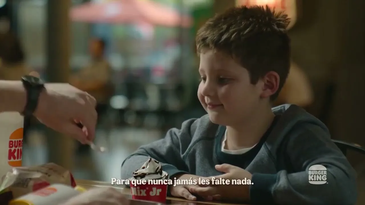 Burger King “Comida real para familias reales” (2024)