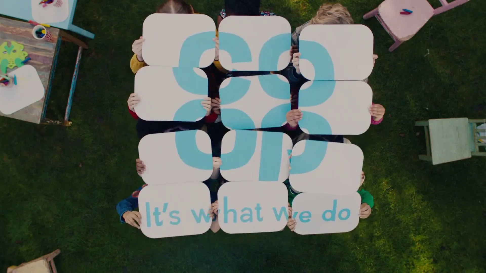 Co-op "Pizza and Plastics" (2020) commercial still