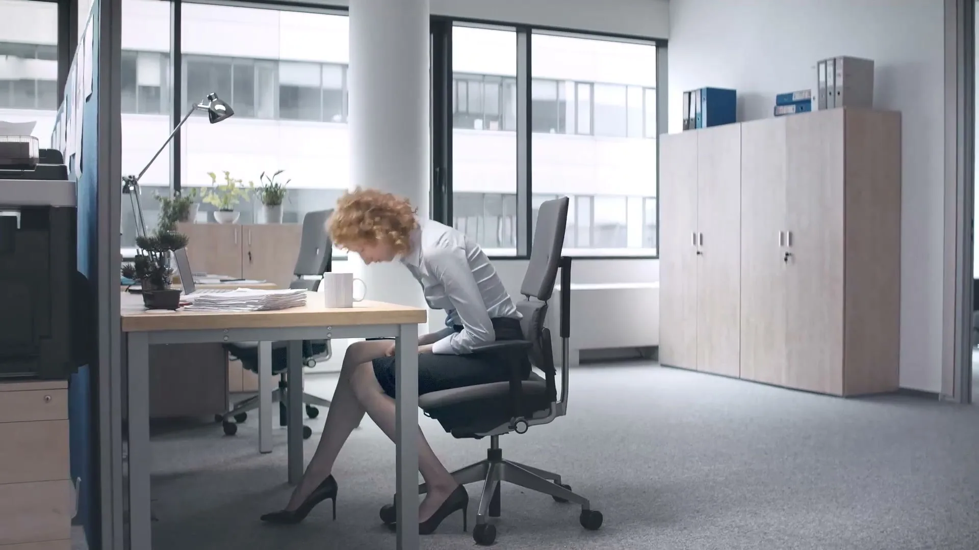 Institute of Management Accountants "Head Banger" (2020) commercial still