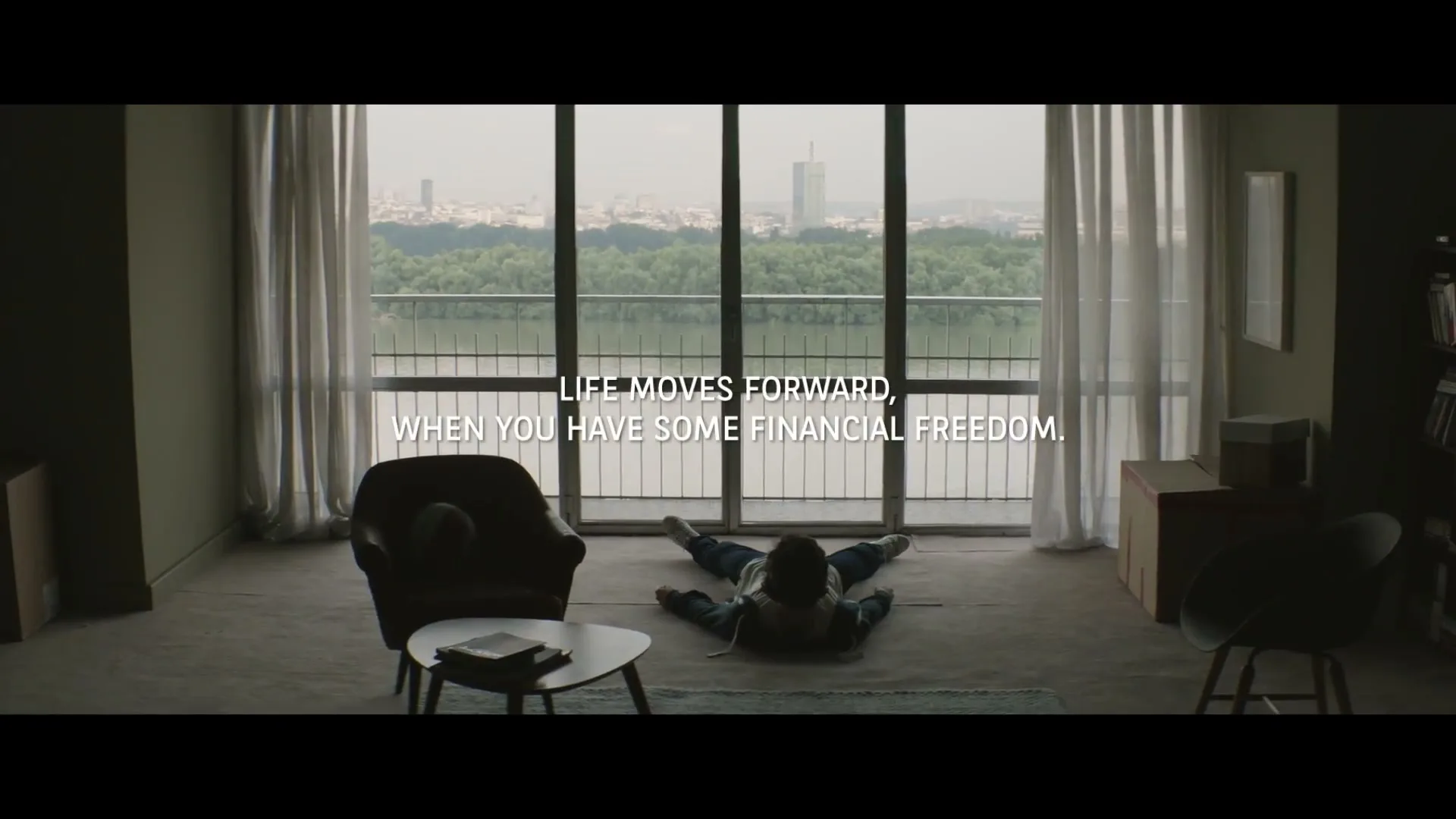Hello4You "BNP PARIBAS FORTIS  'Life Moves Forward - Tent" (2014) commercial still