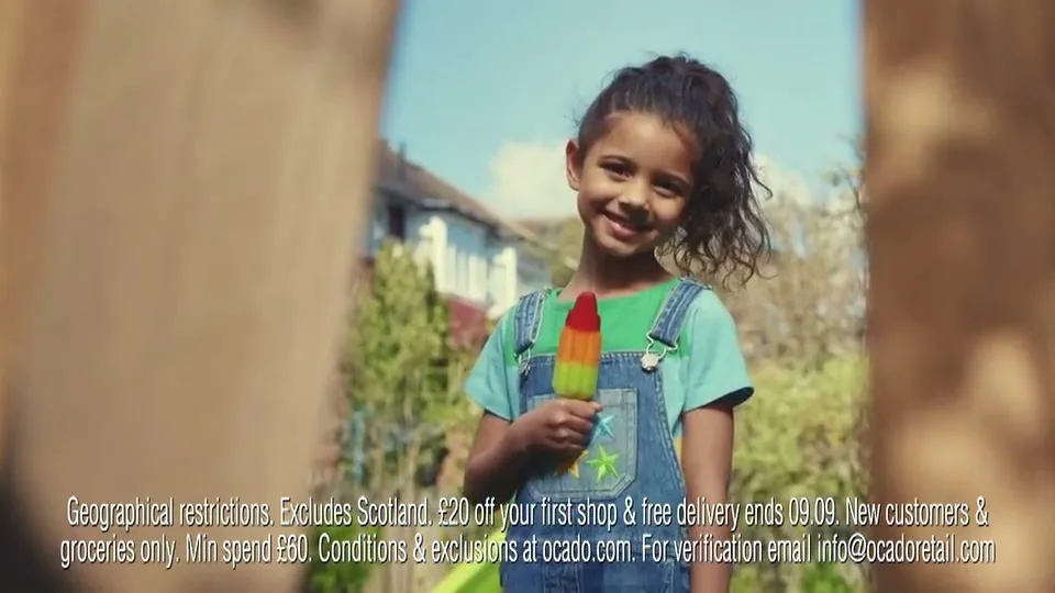 Ocado "Summer's Biggest Line Up" (2022) commercial still